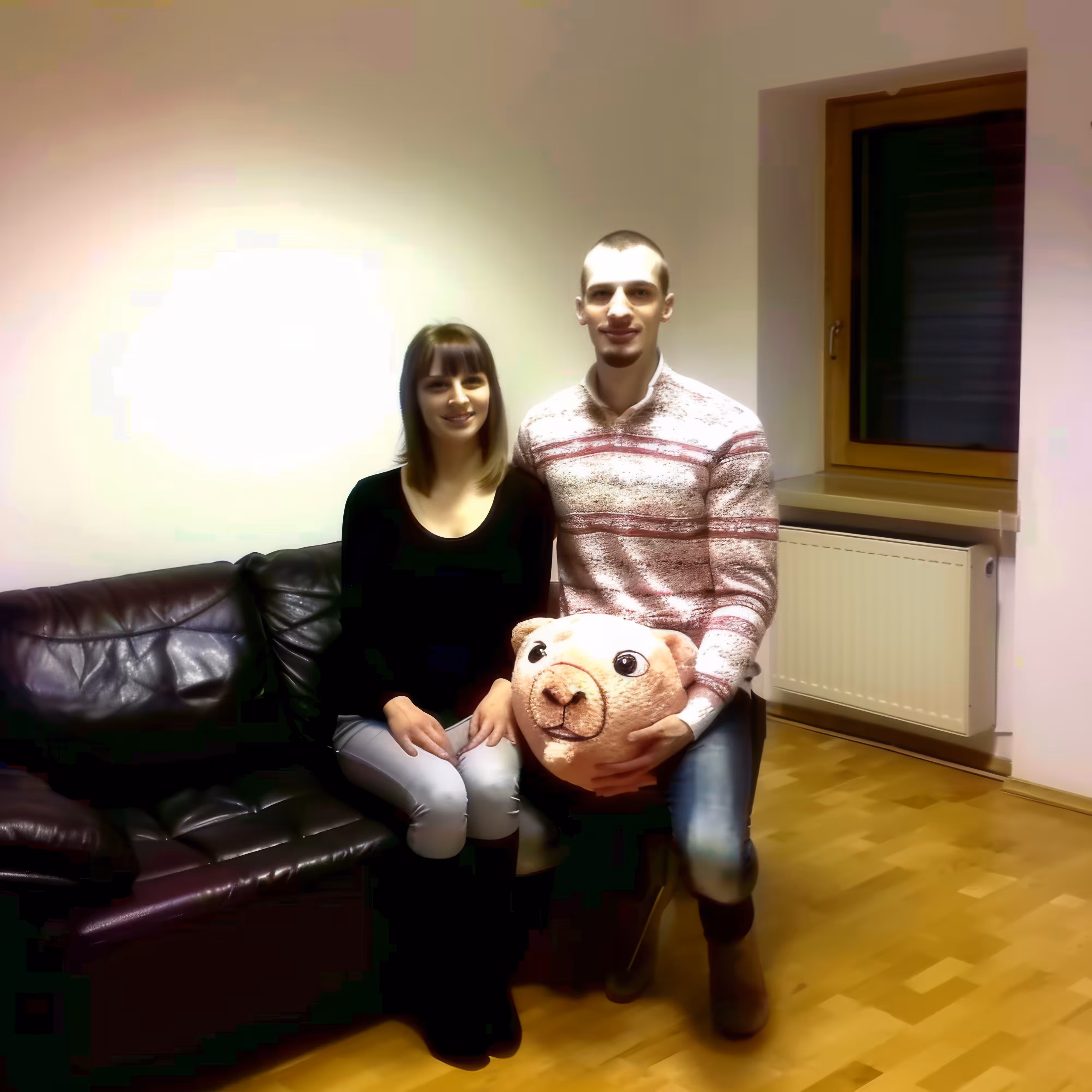 BAD JPEGs: Portrait-with-Stuffed-Animal