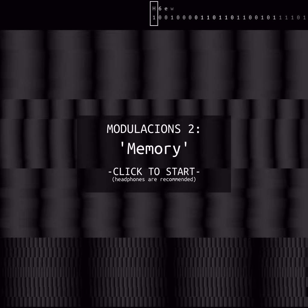 Modulacions 2: 'Memory' (audio) #19