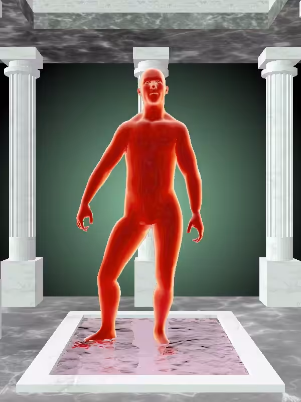 HeavenComputer: The Victorious Fiery Red Man #3978