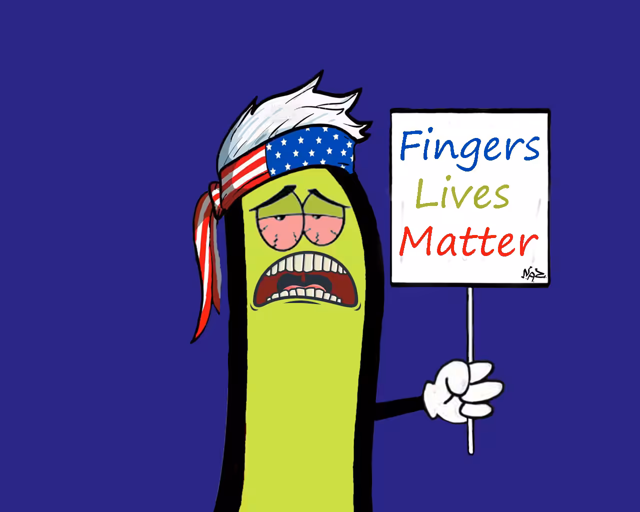 Protestant Finger