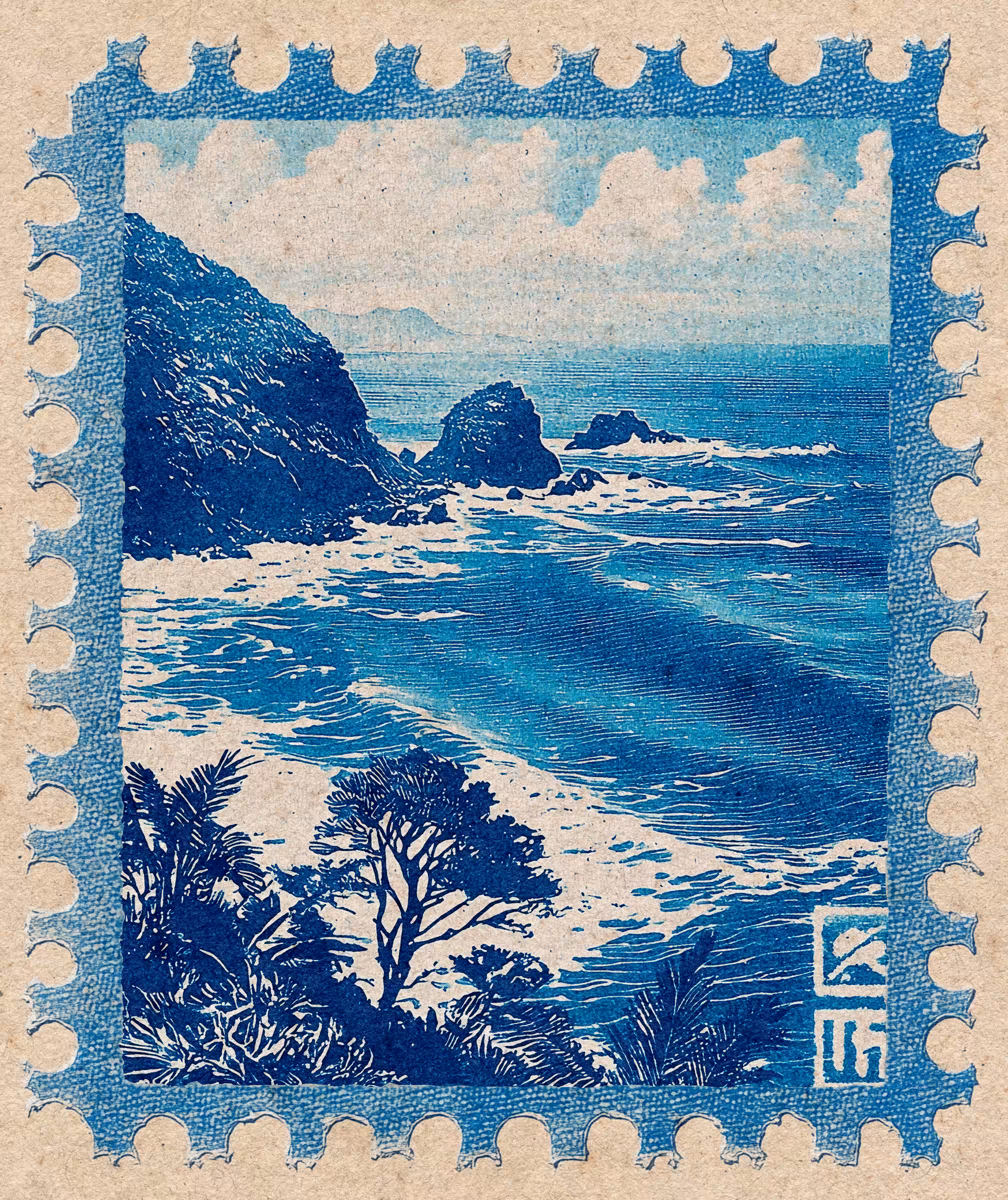 Coastage Stamp #60