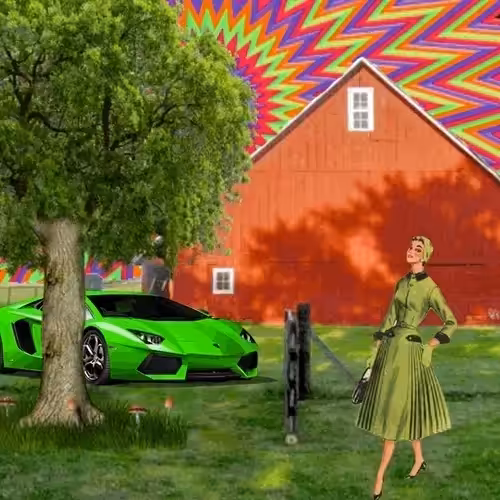 A Sunday Drive In The Country On Psilocybin
