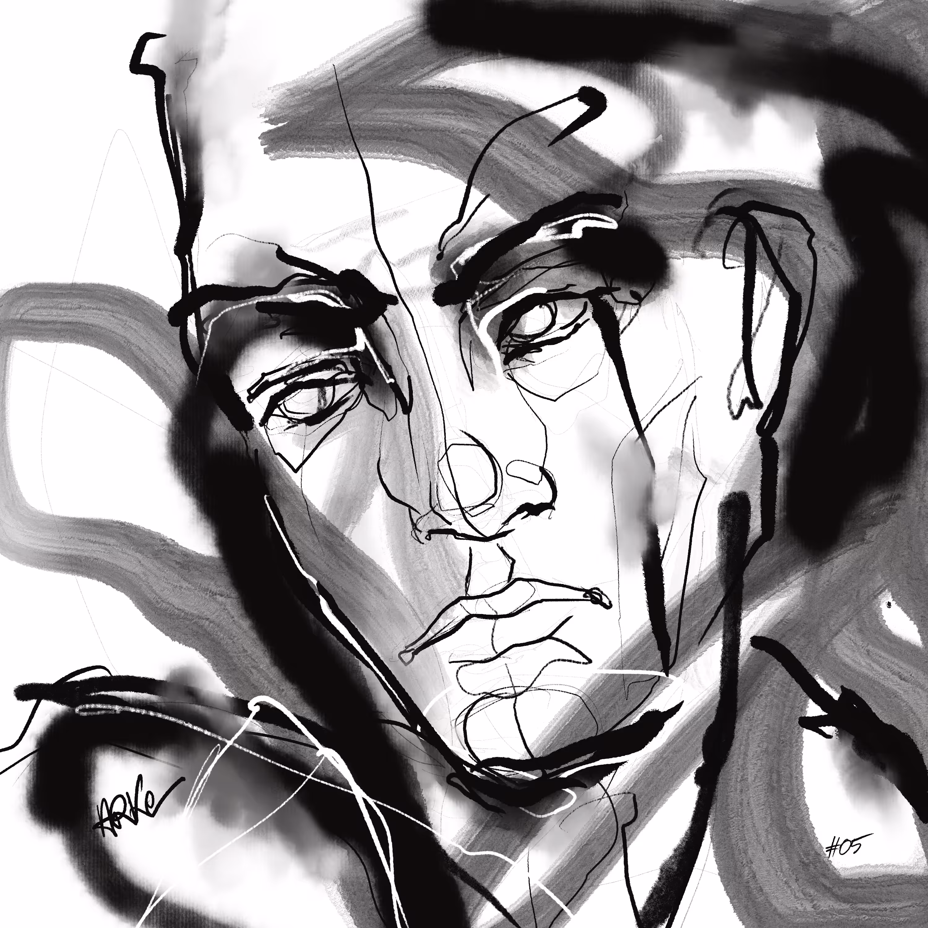 Arke - Lines Portrait #05