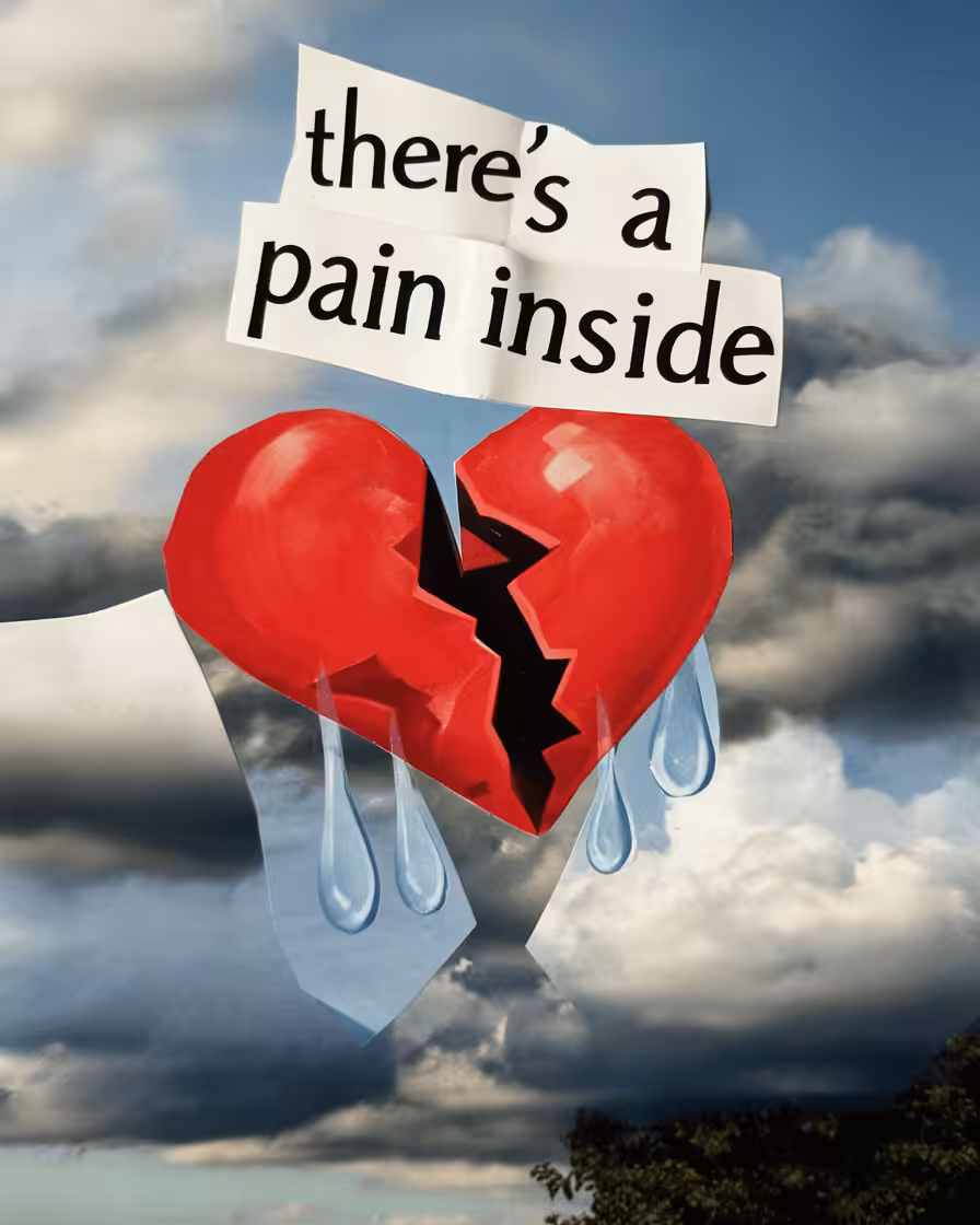 a pain inside