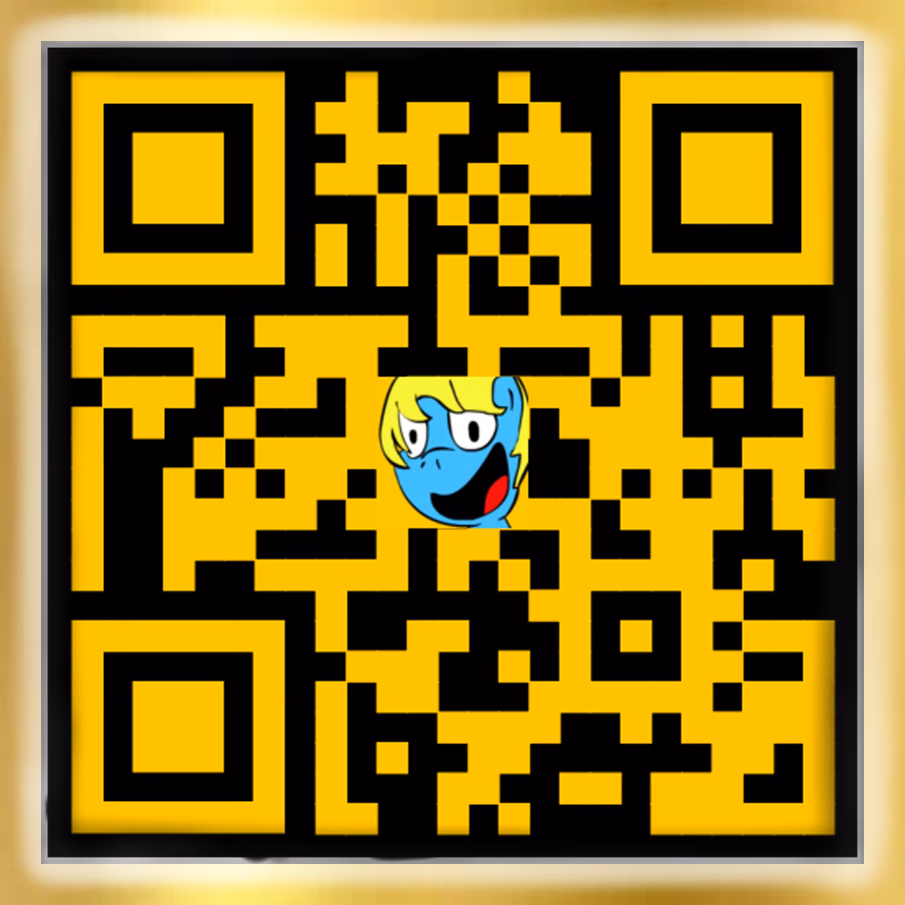 A link to a link Gold Frame