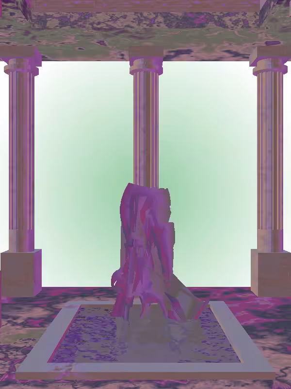HeavenComputer: The Loser Matte Pale Green Woman #4188