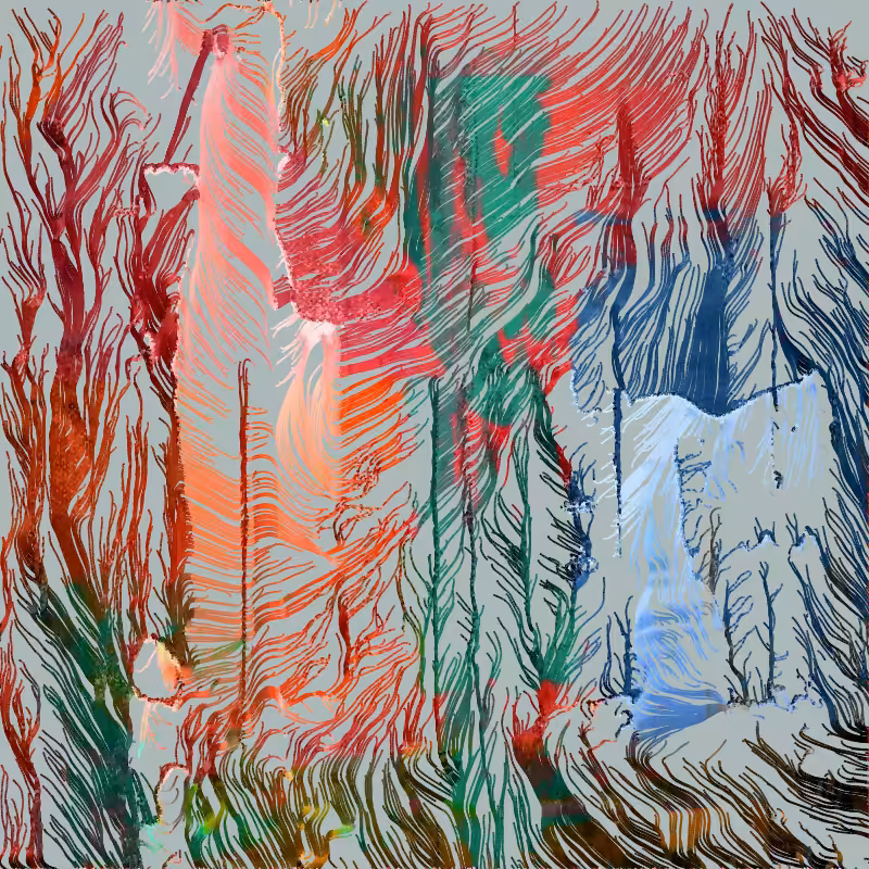 ABSTRACT PERLINS #38
