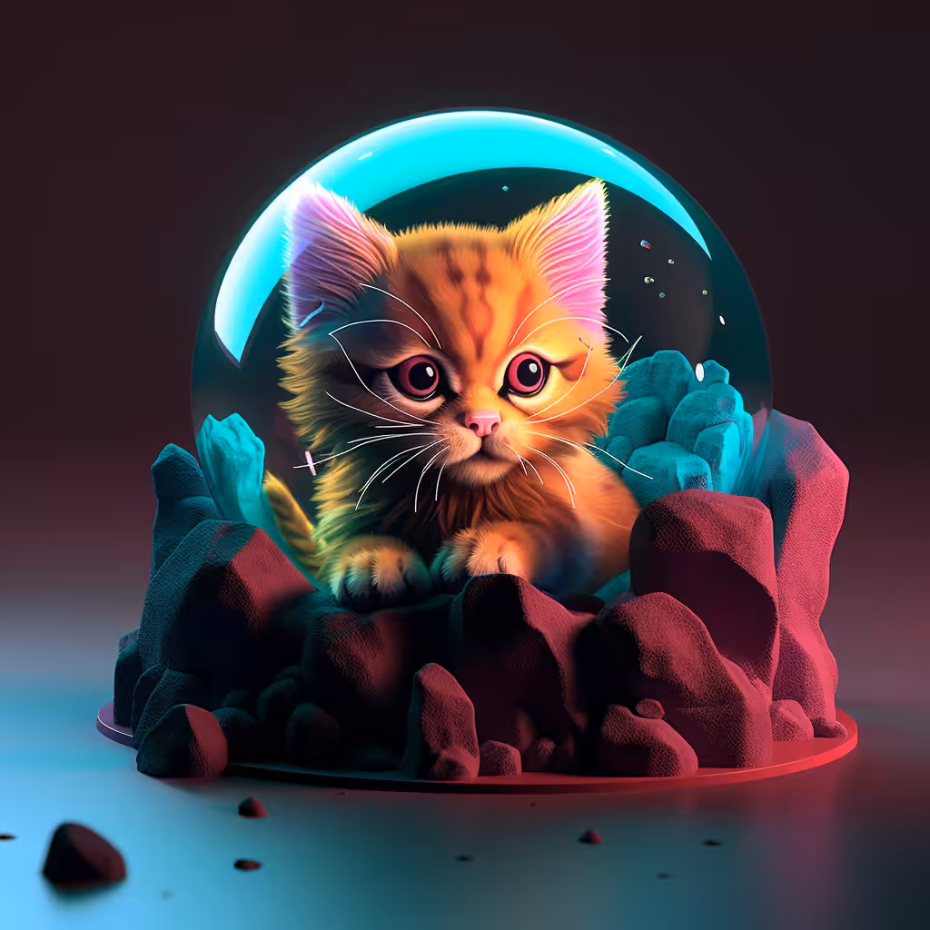 Cute kitten