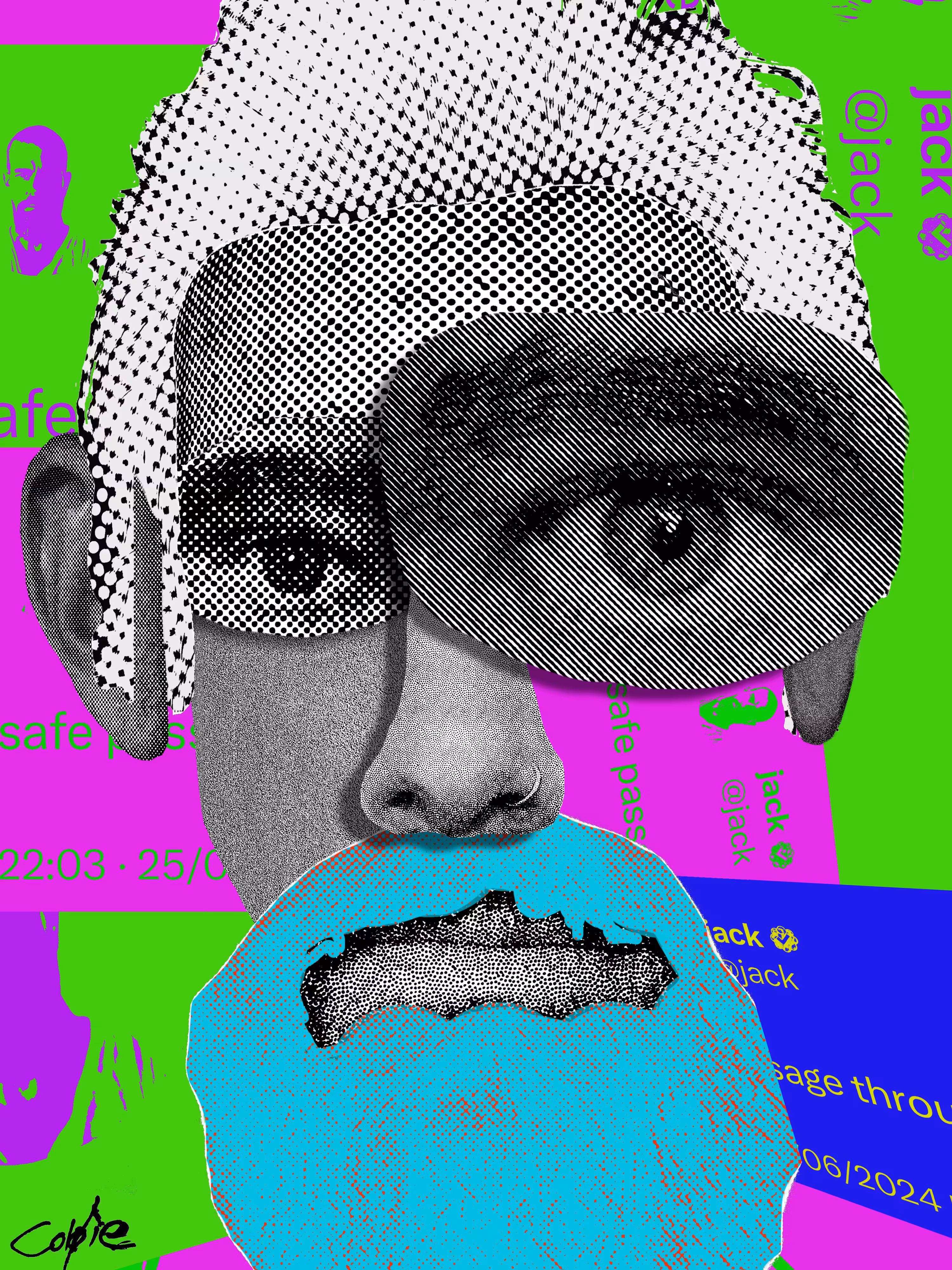 Jack Dorsey - Decentral Eyes - Safe Passage Variant - 14/240