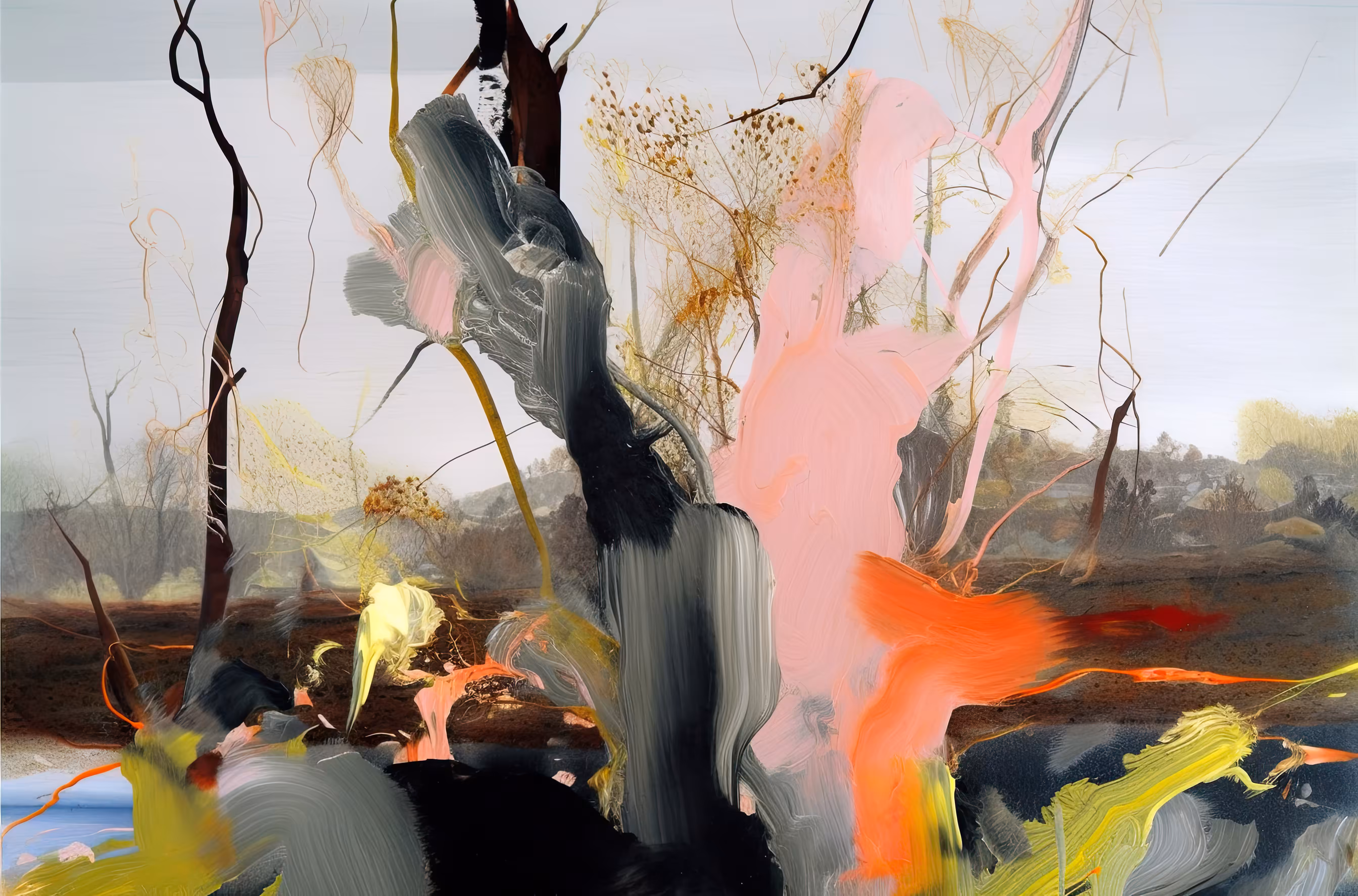 Burning woods