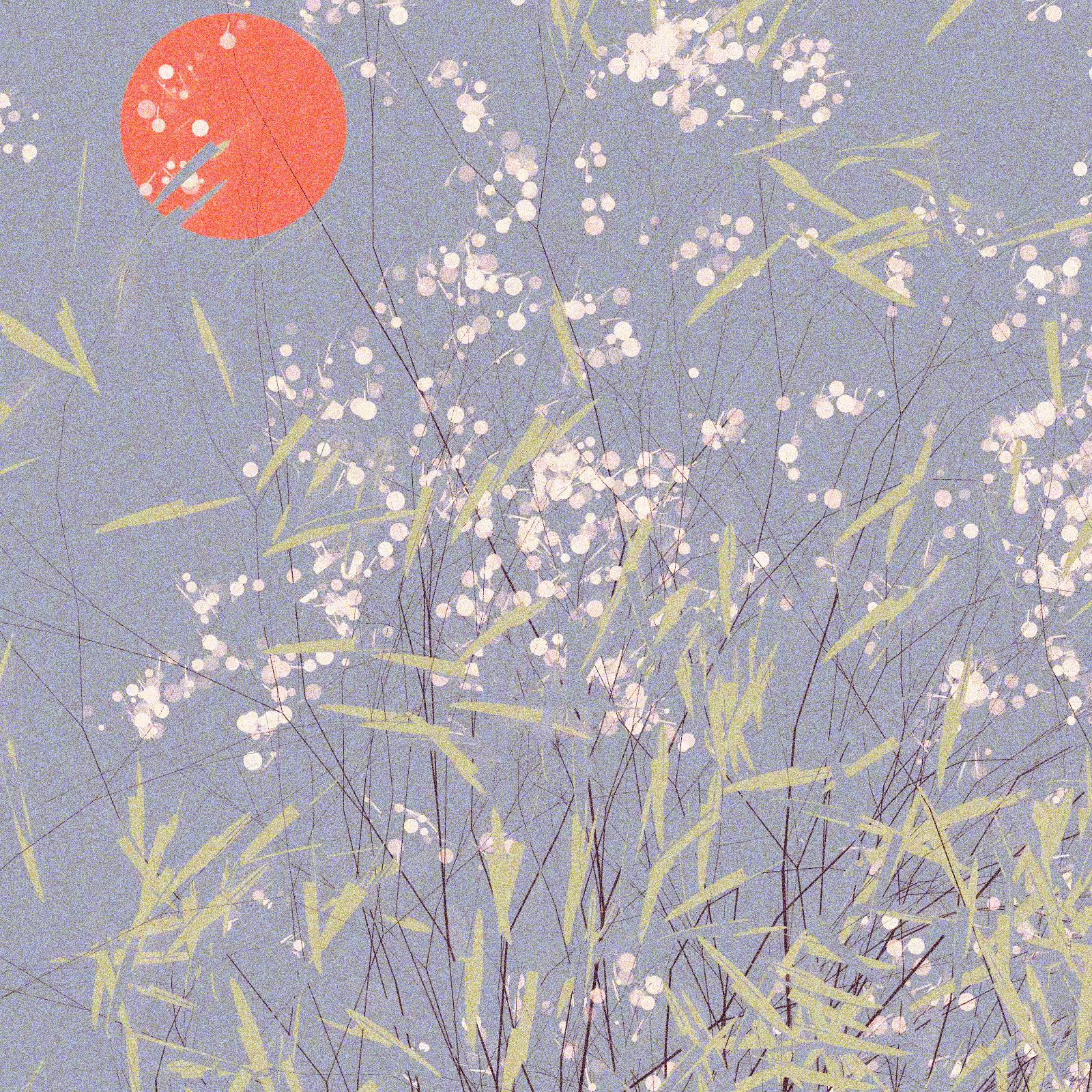 Rodeo posts: Sunset in the meadow