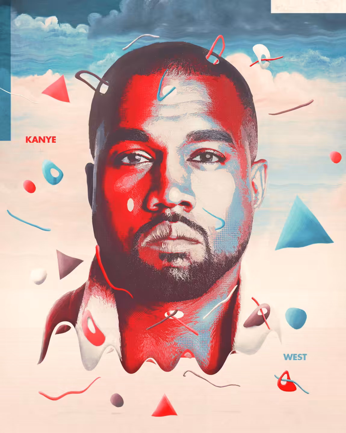 Kanye West Abstract