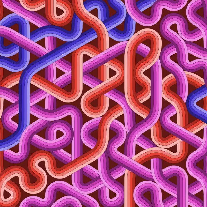 Bézier Truchet #51