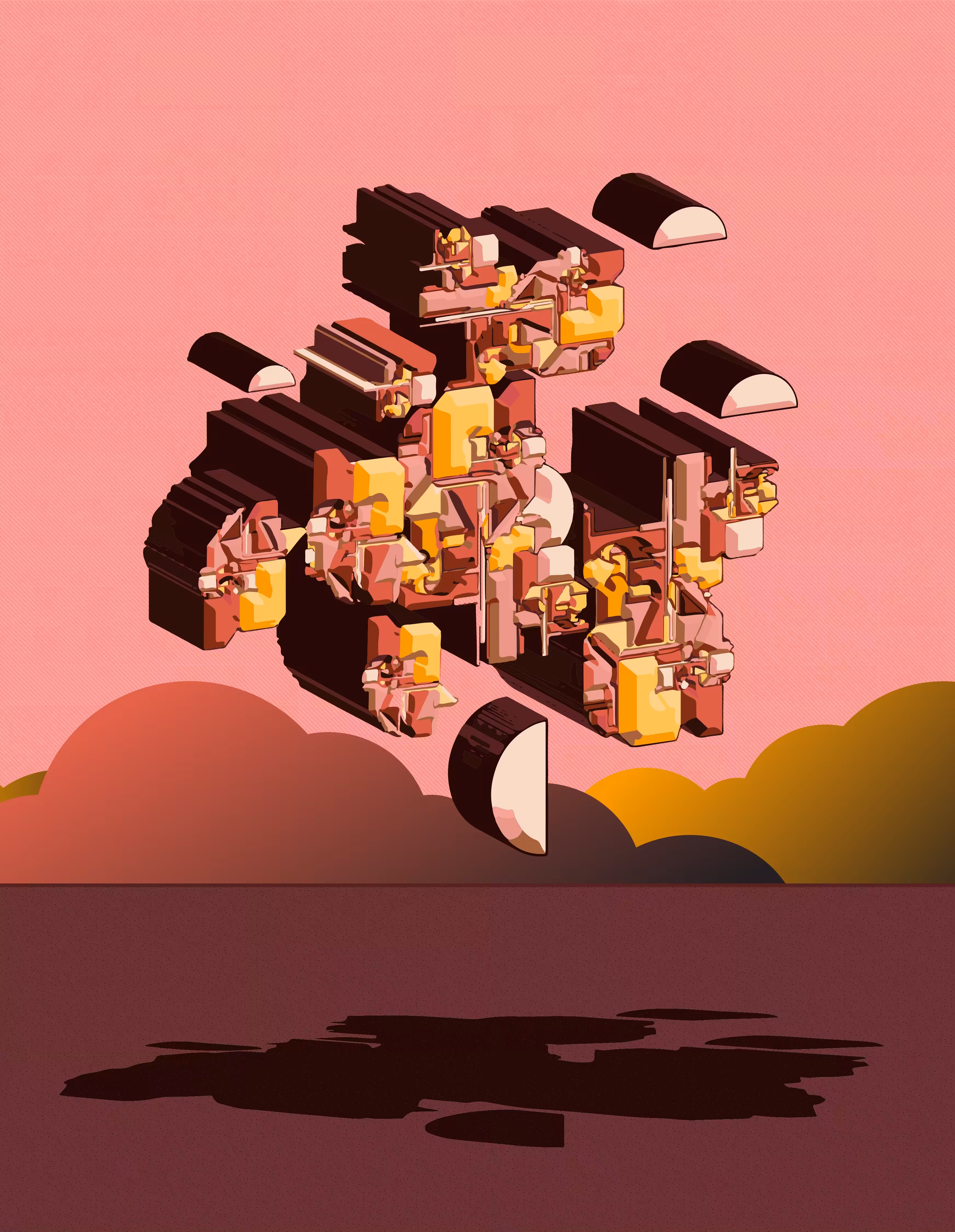 A Conscious Machine in the Wild