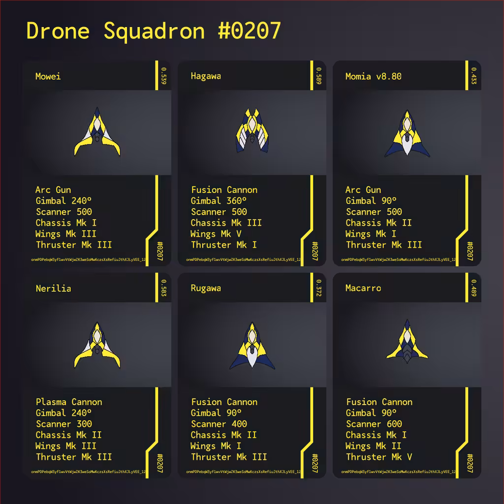 Drone Squadron: Elite #0207