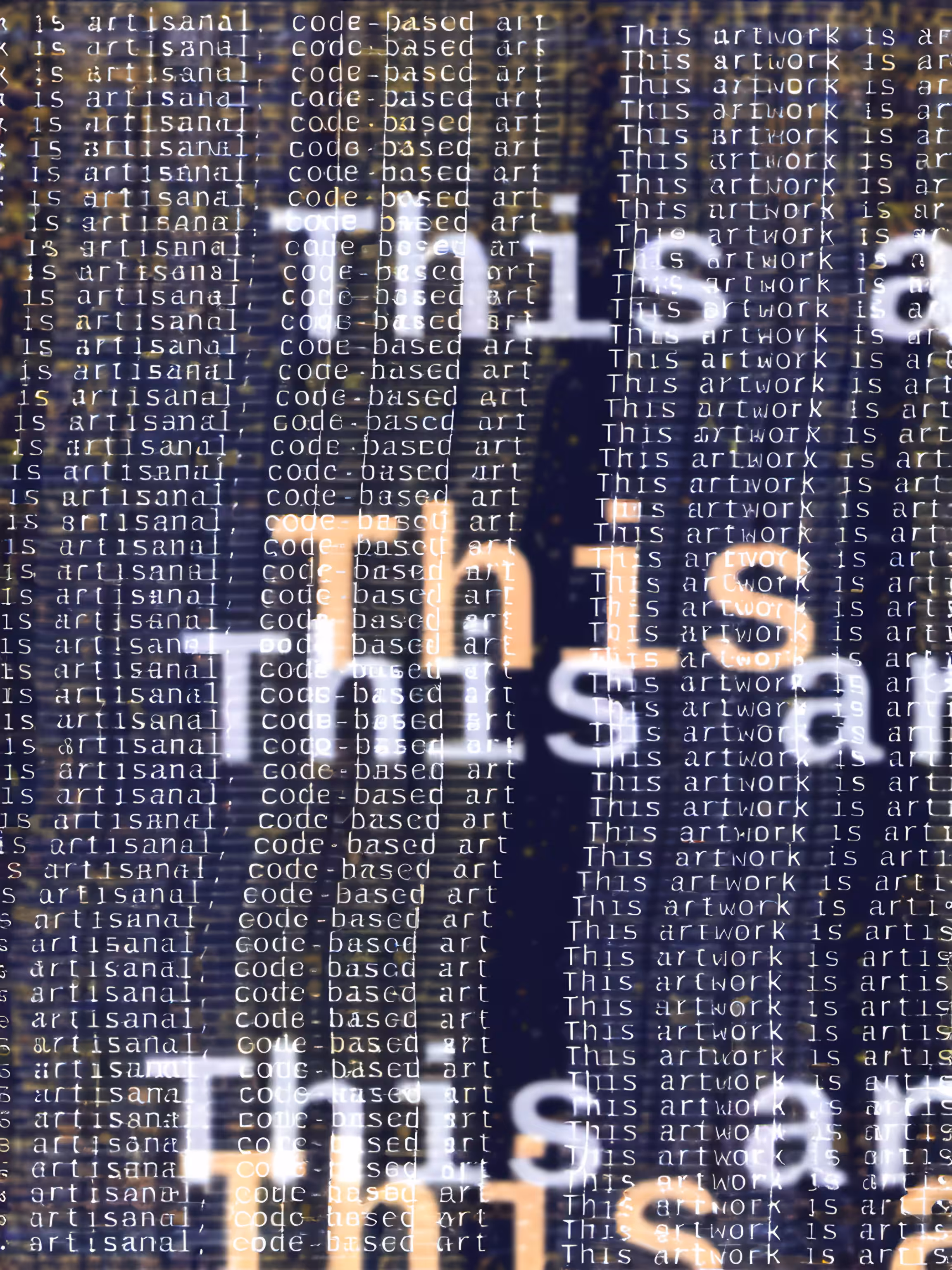 Is it AI art if a human designed it? #35