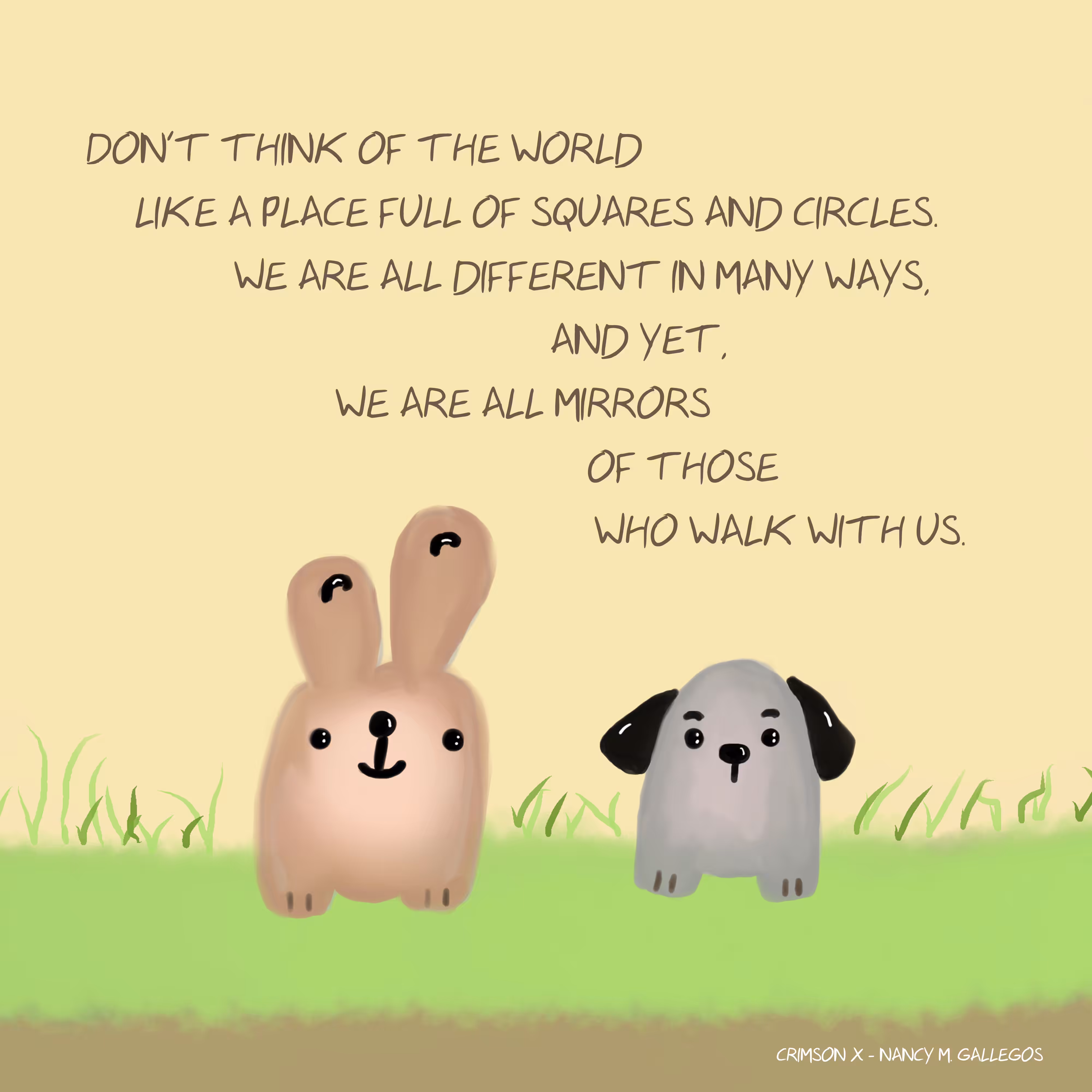 We are all mirrors
