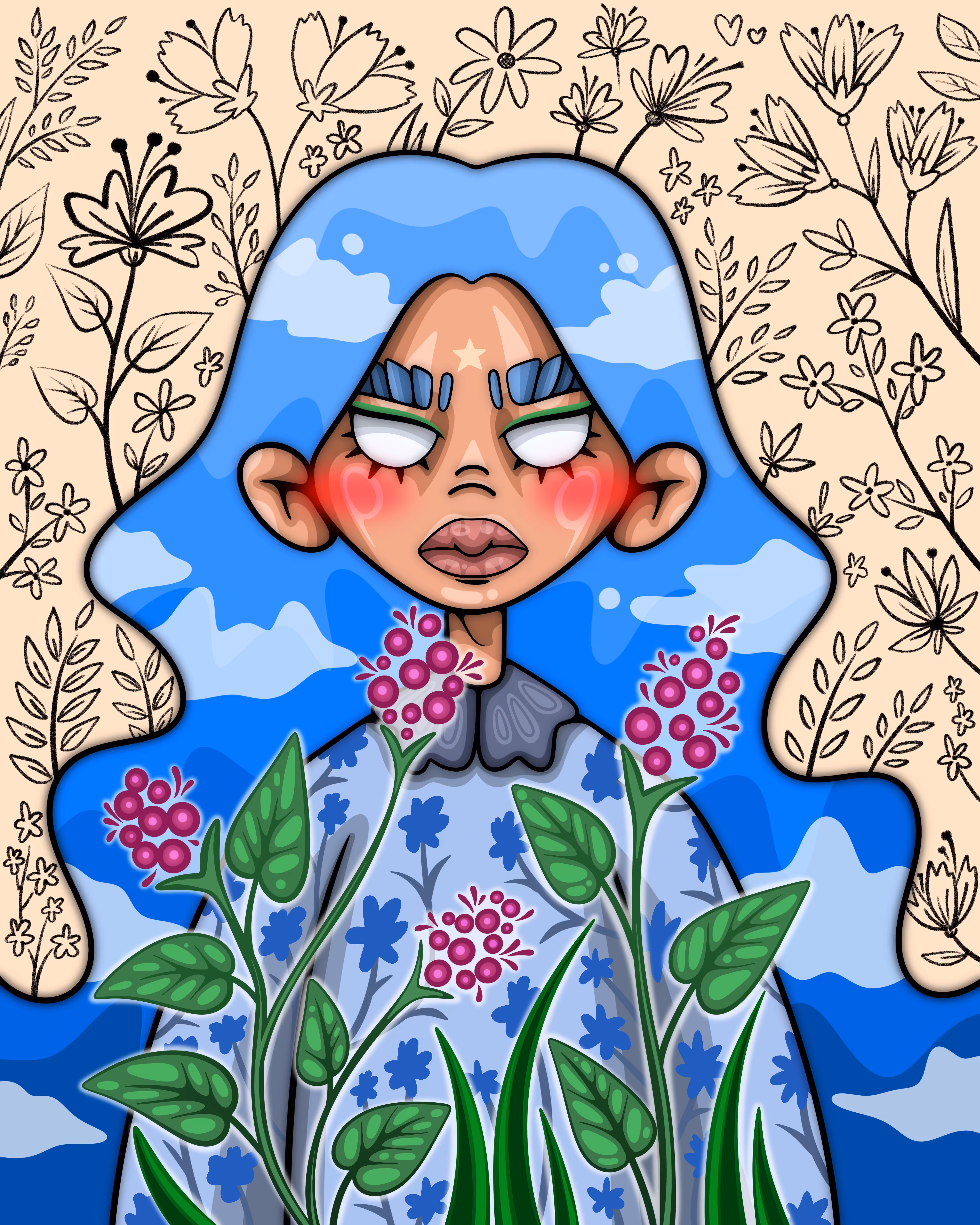 A blossoming inner world