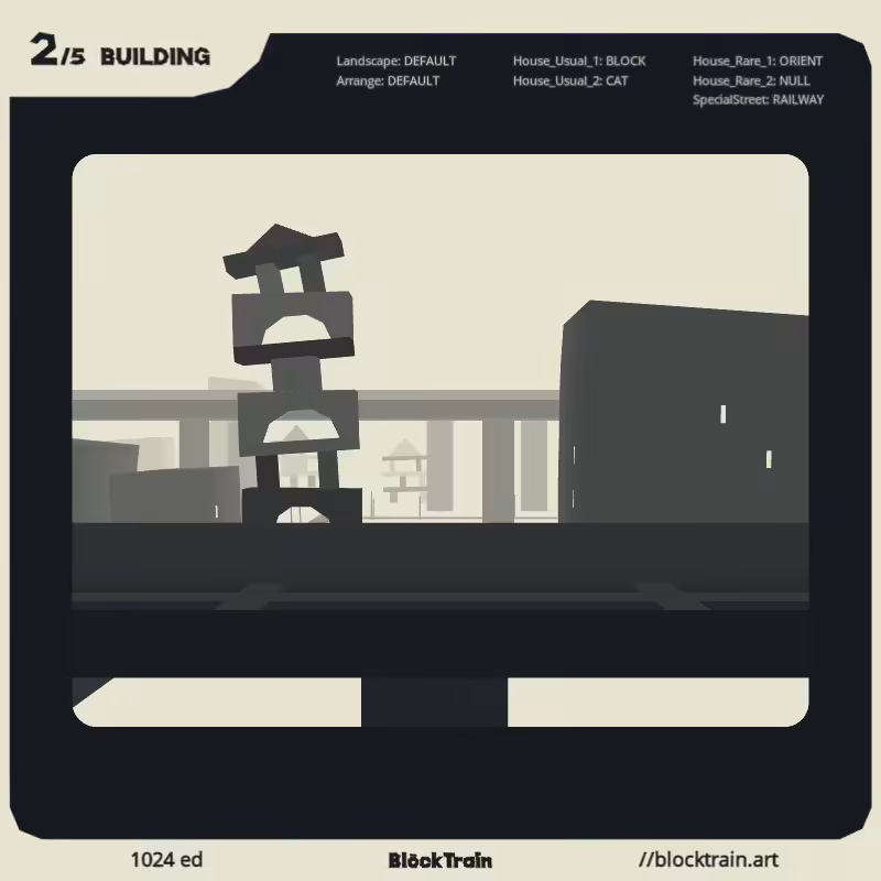 BlockTrain Building #144