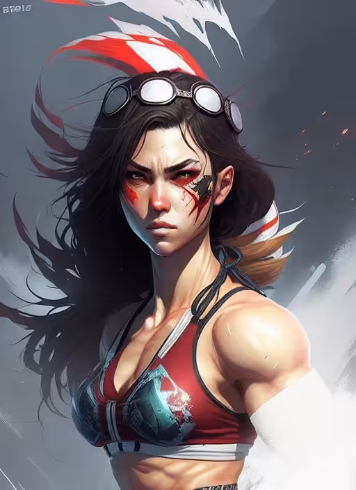 Fight girl #1