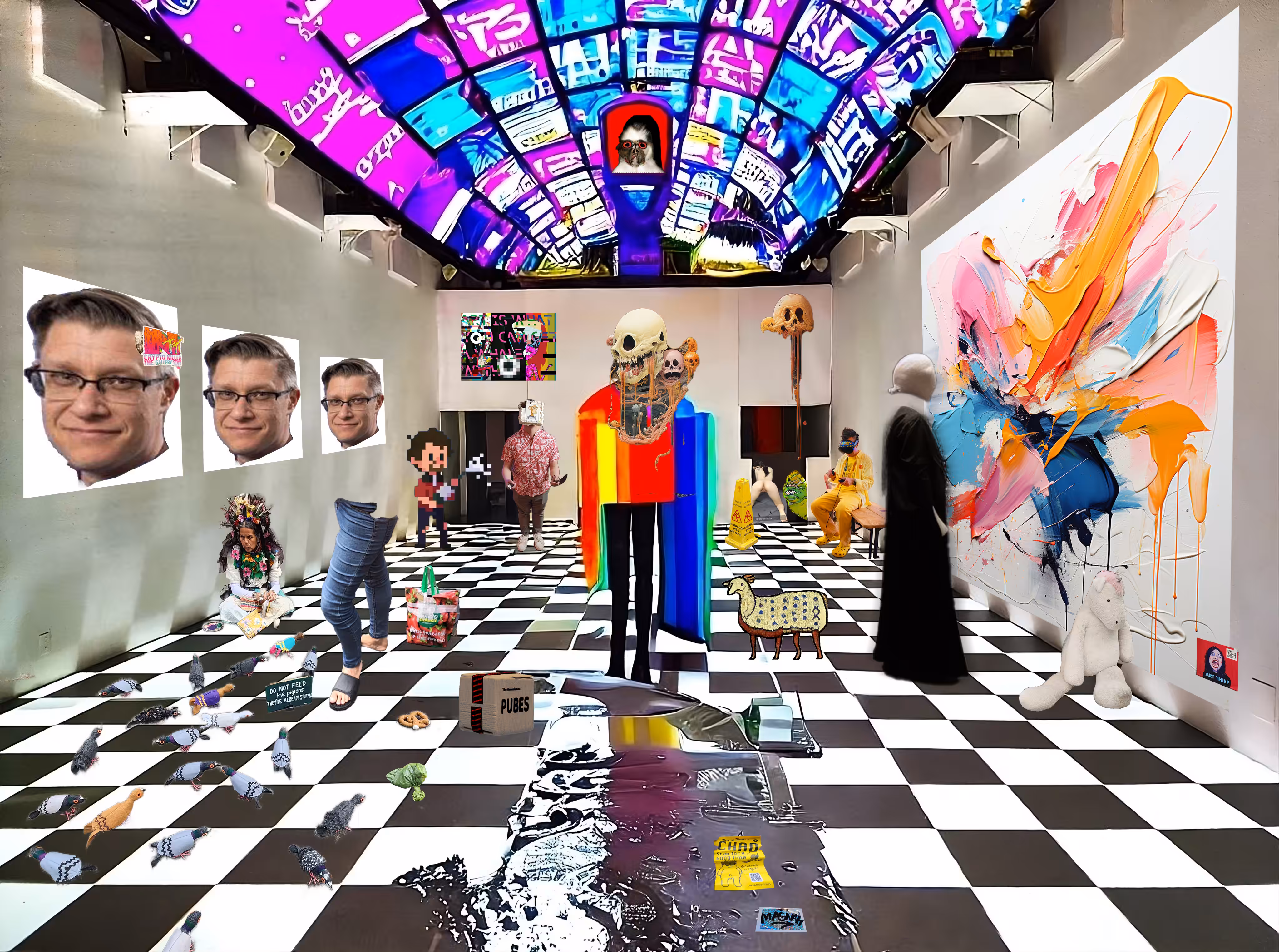A Night at The Art Gallery