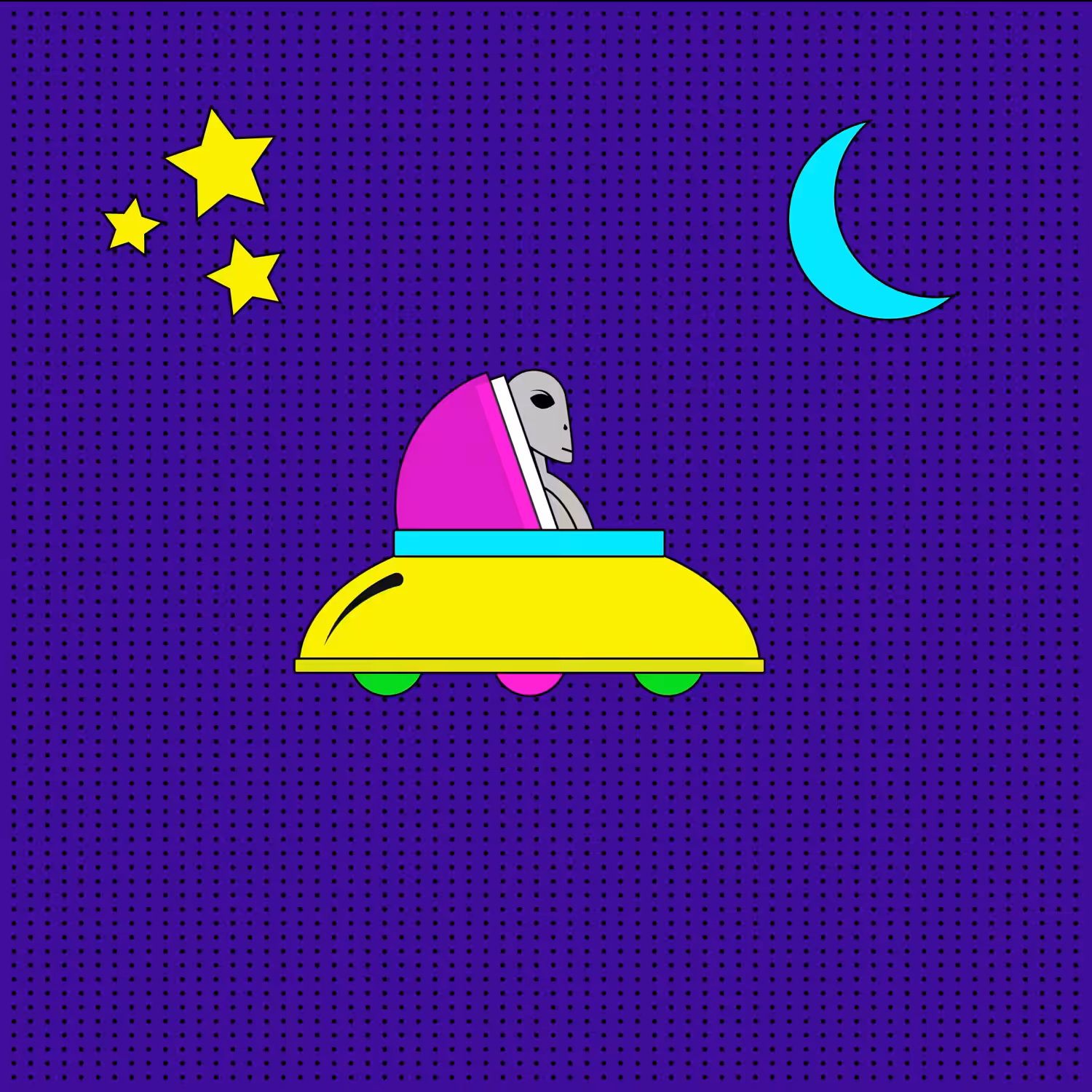 "Counting sheep" from an alien's point of view.