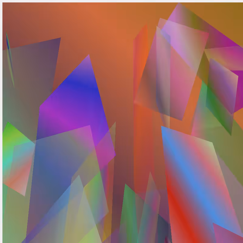 random divs with gradient and perspective #10