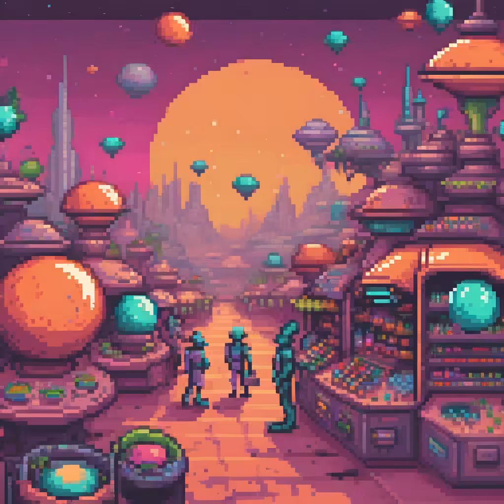 Spaceman Market #6