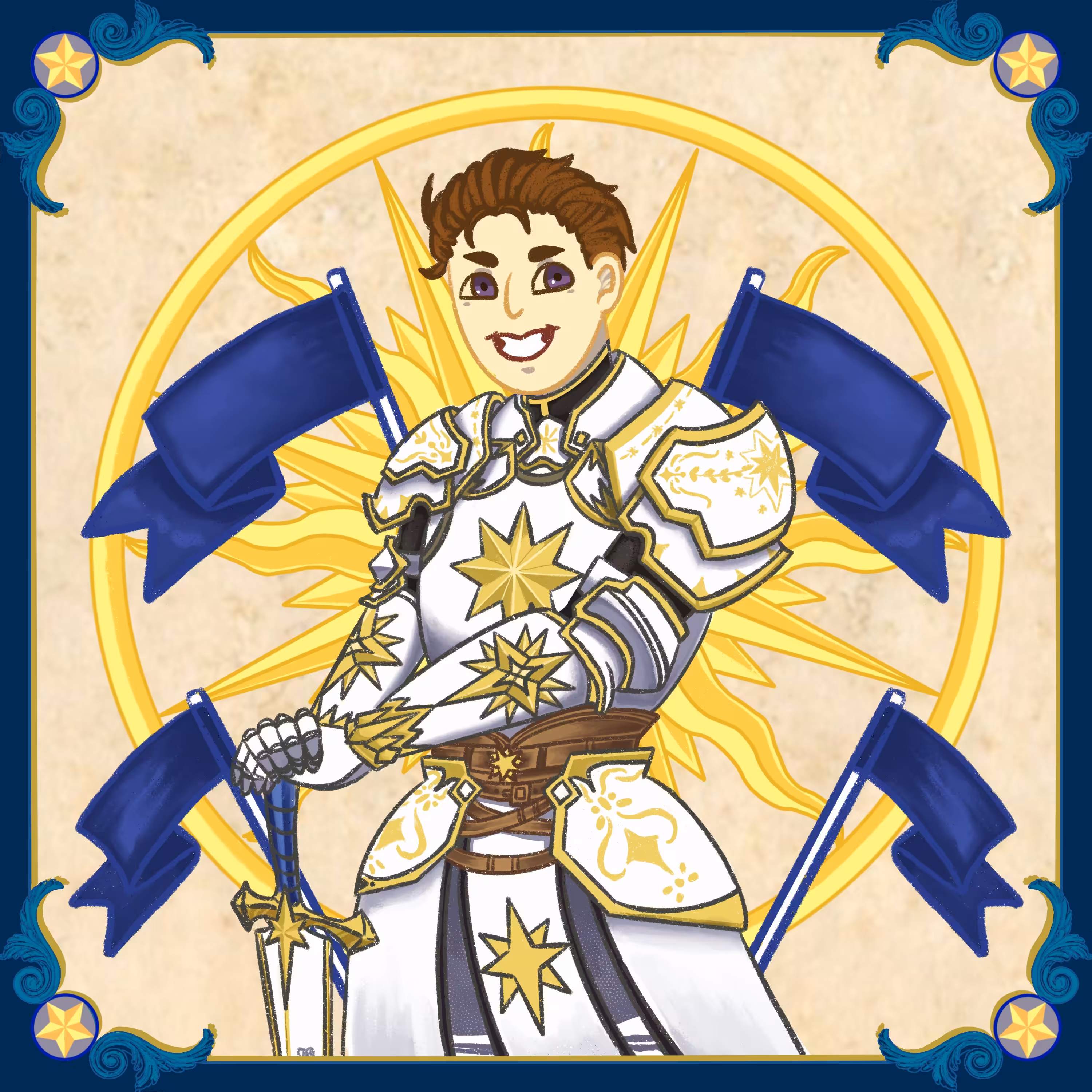 Special Edition Card for jesus - The Paladin
