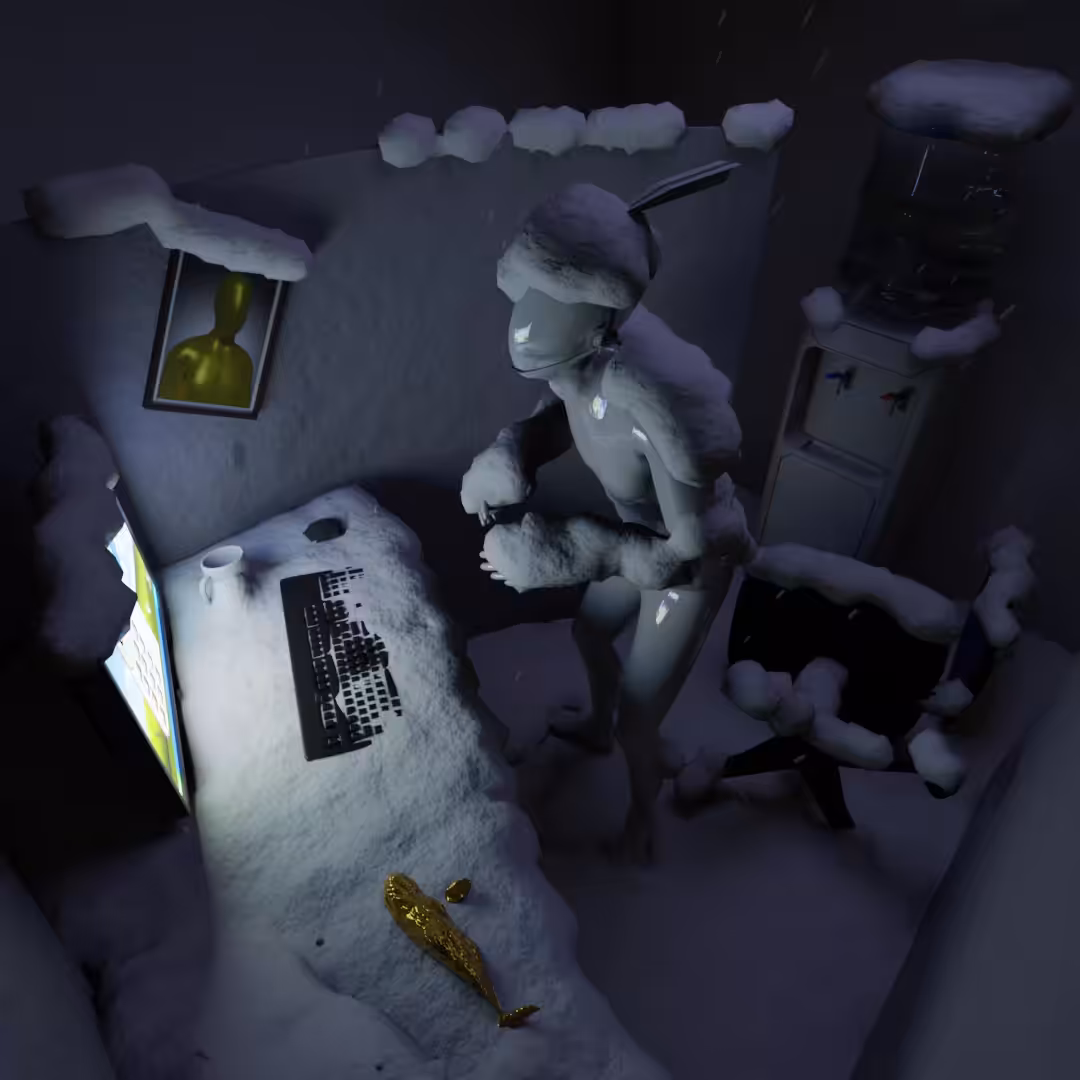Yesterday I had that dream about the snow