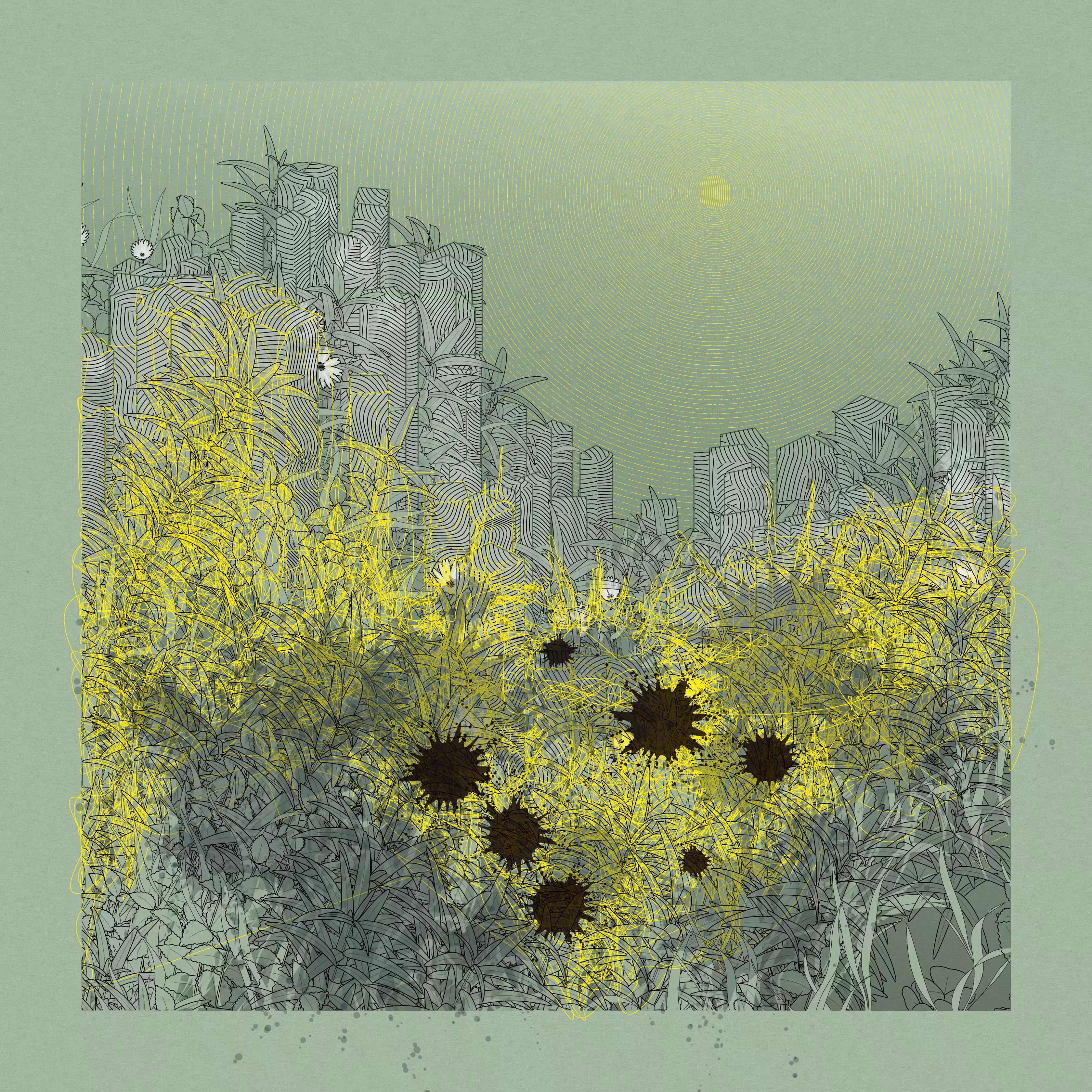Landscape with Carbon Capture #2697