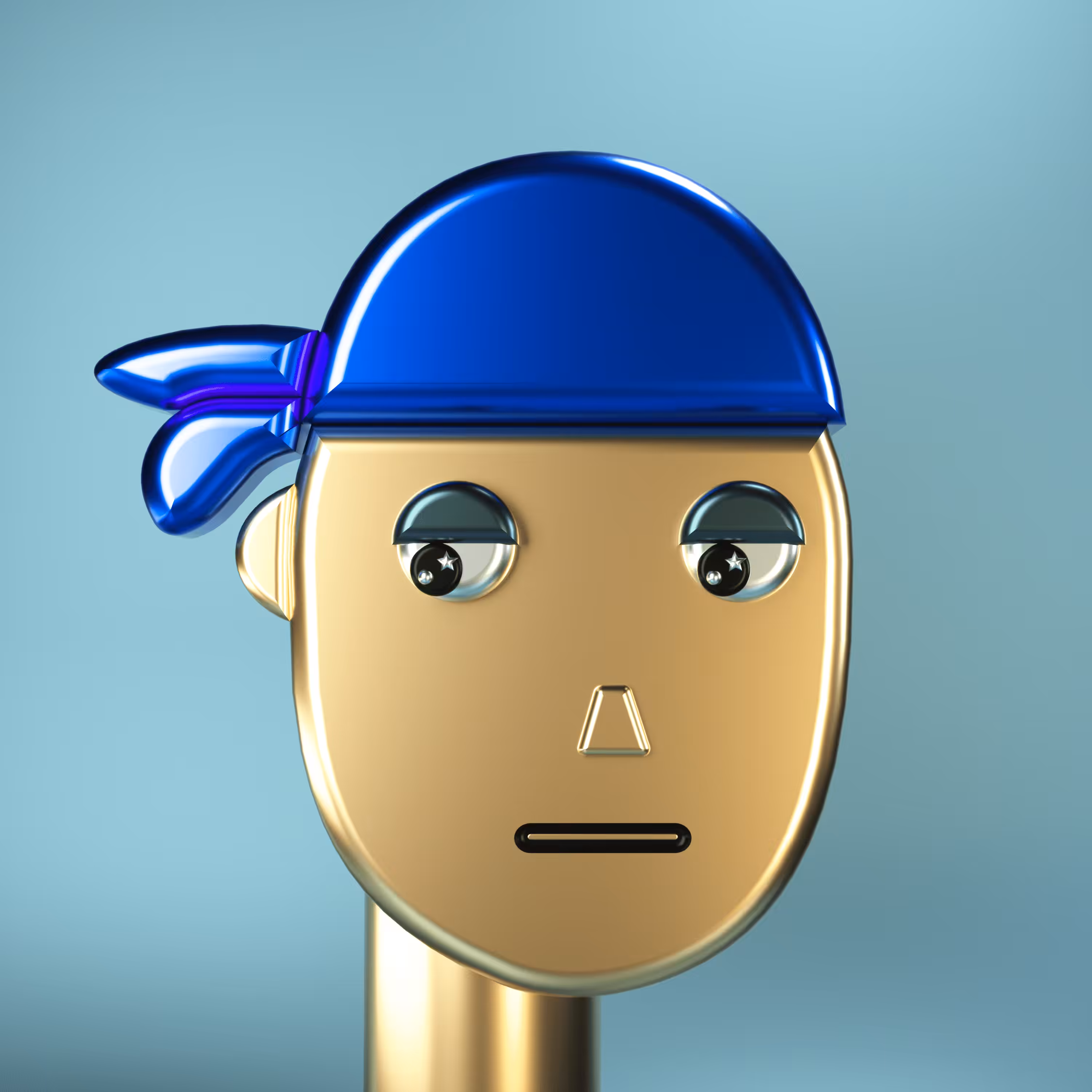 3D Chrome Punk #0360