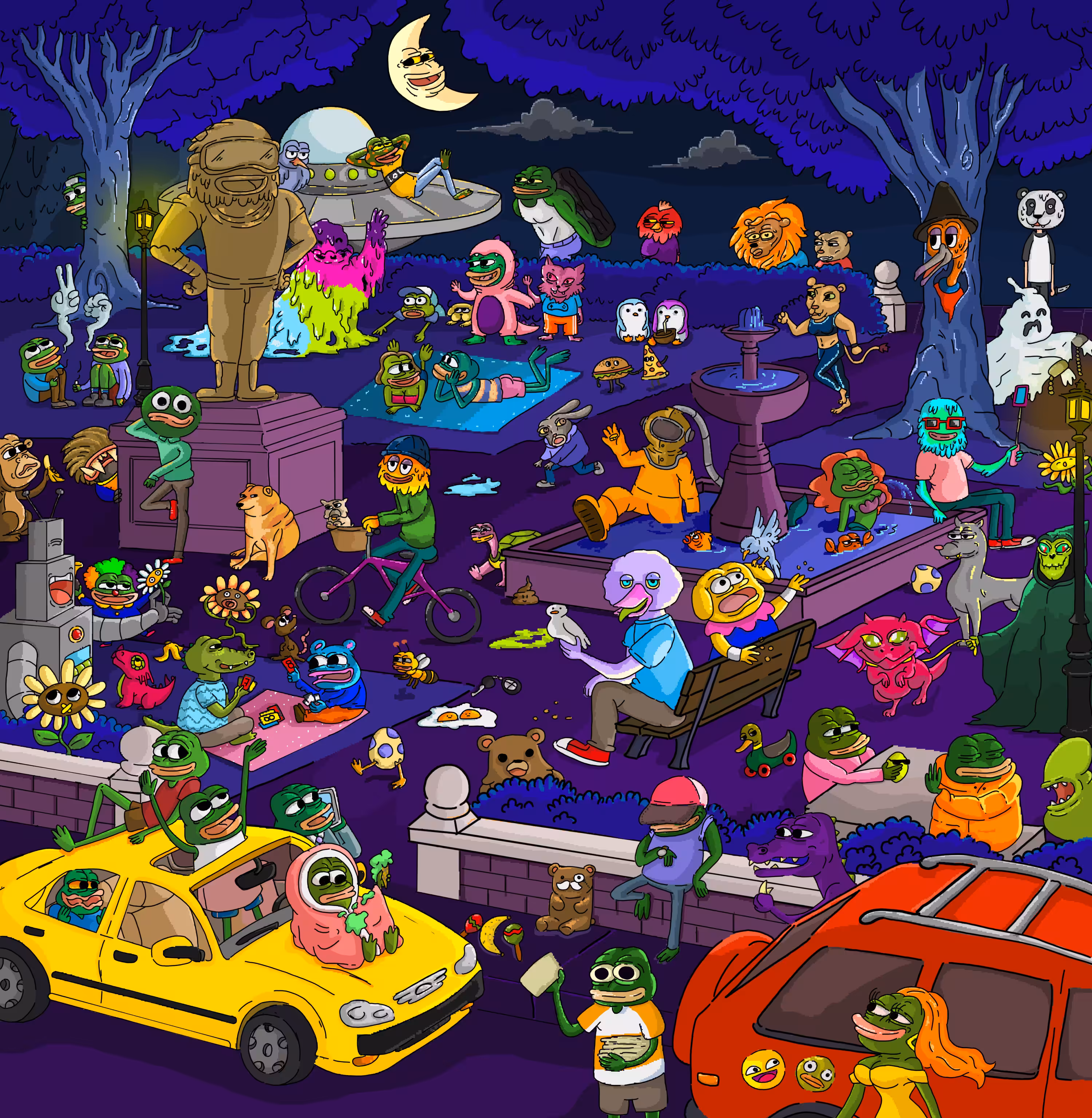 Park at Night
