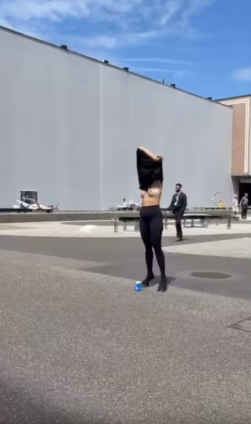 Woman Becomes Cow