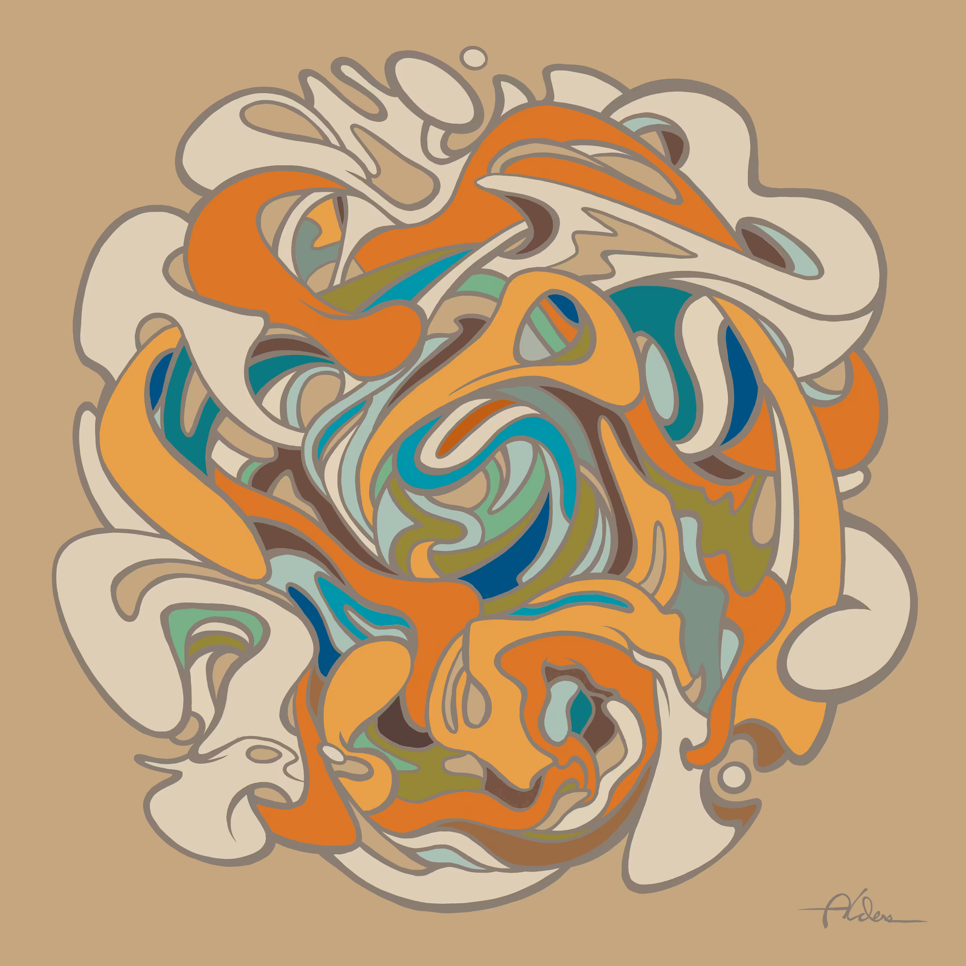Hydroglyphics # 34