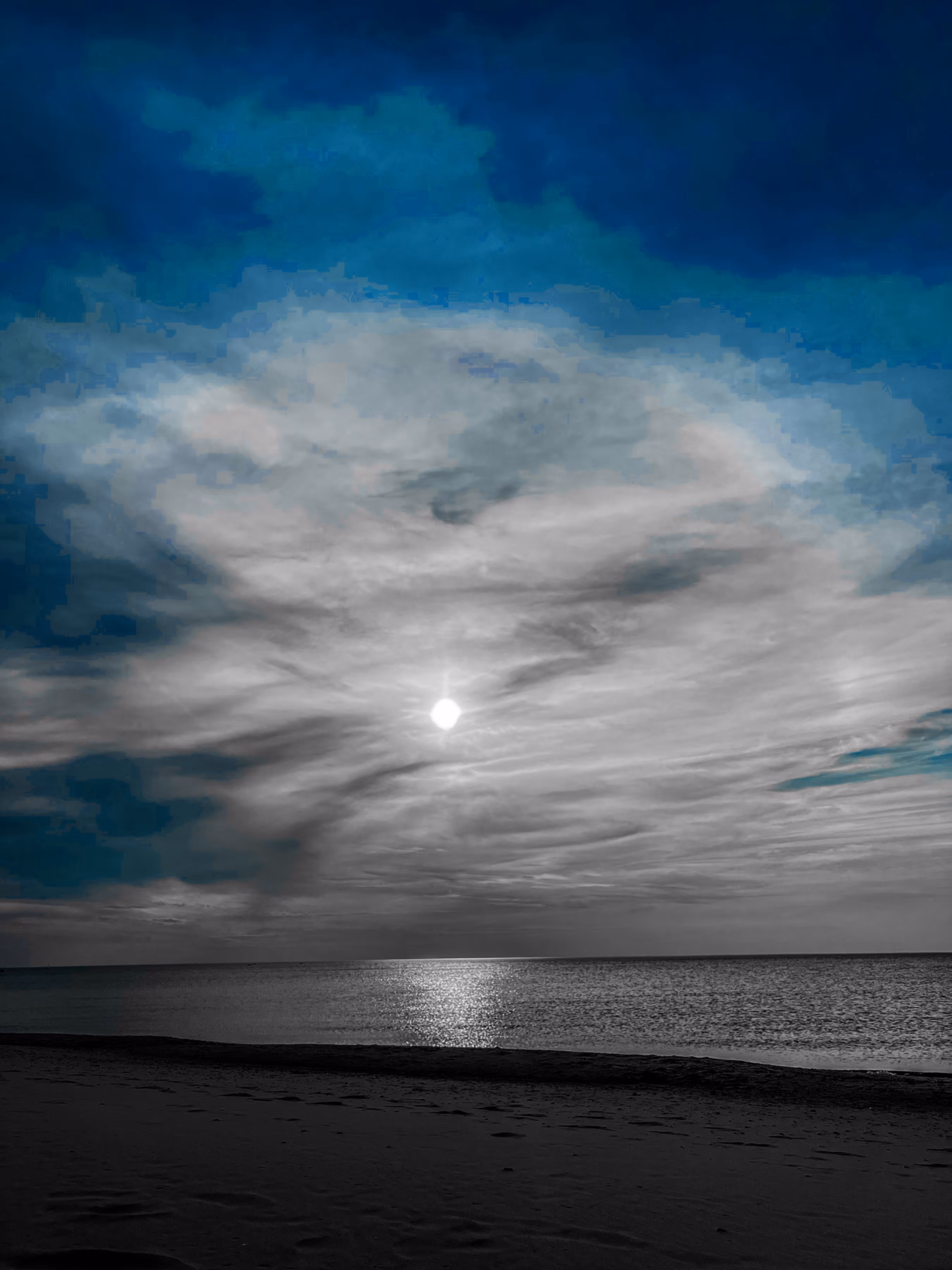 Silver & Blue 