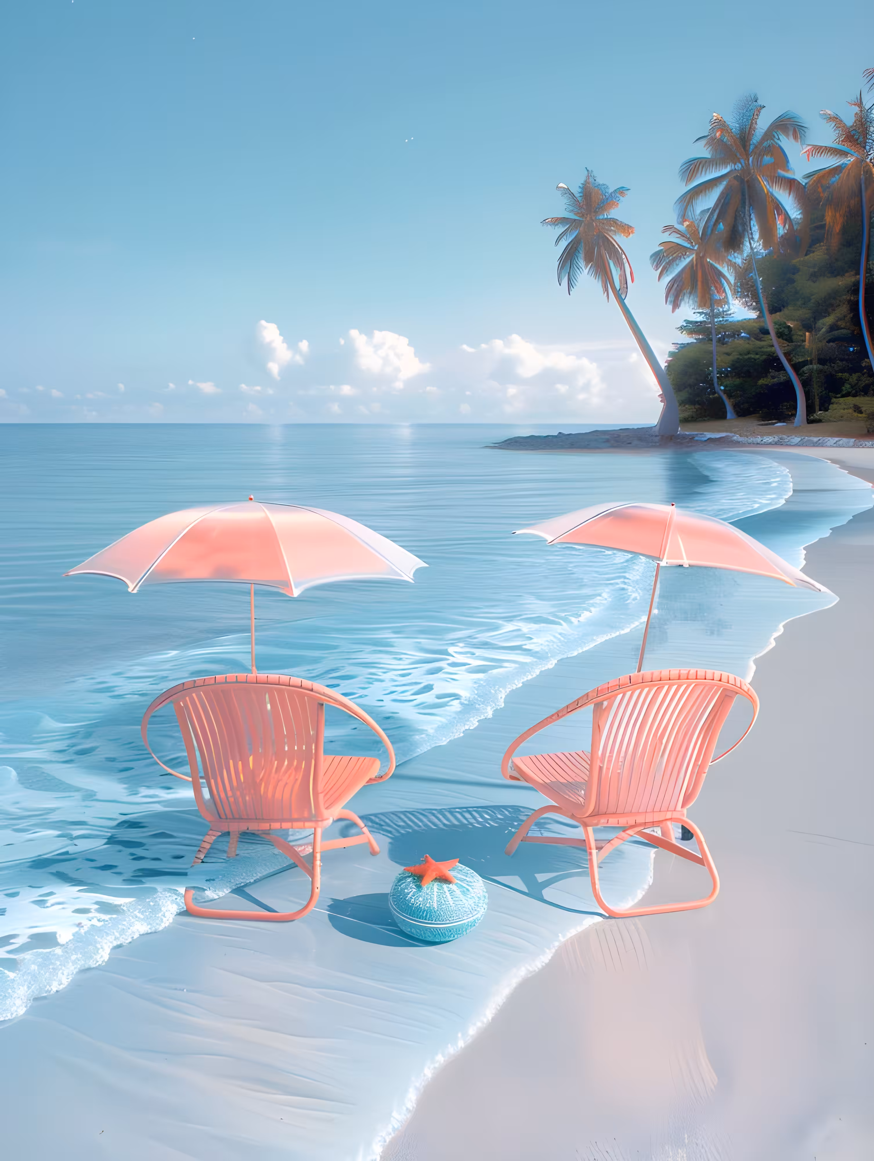 Beach-side reverie 