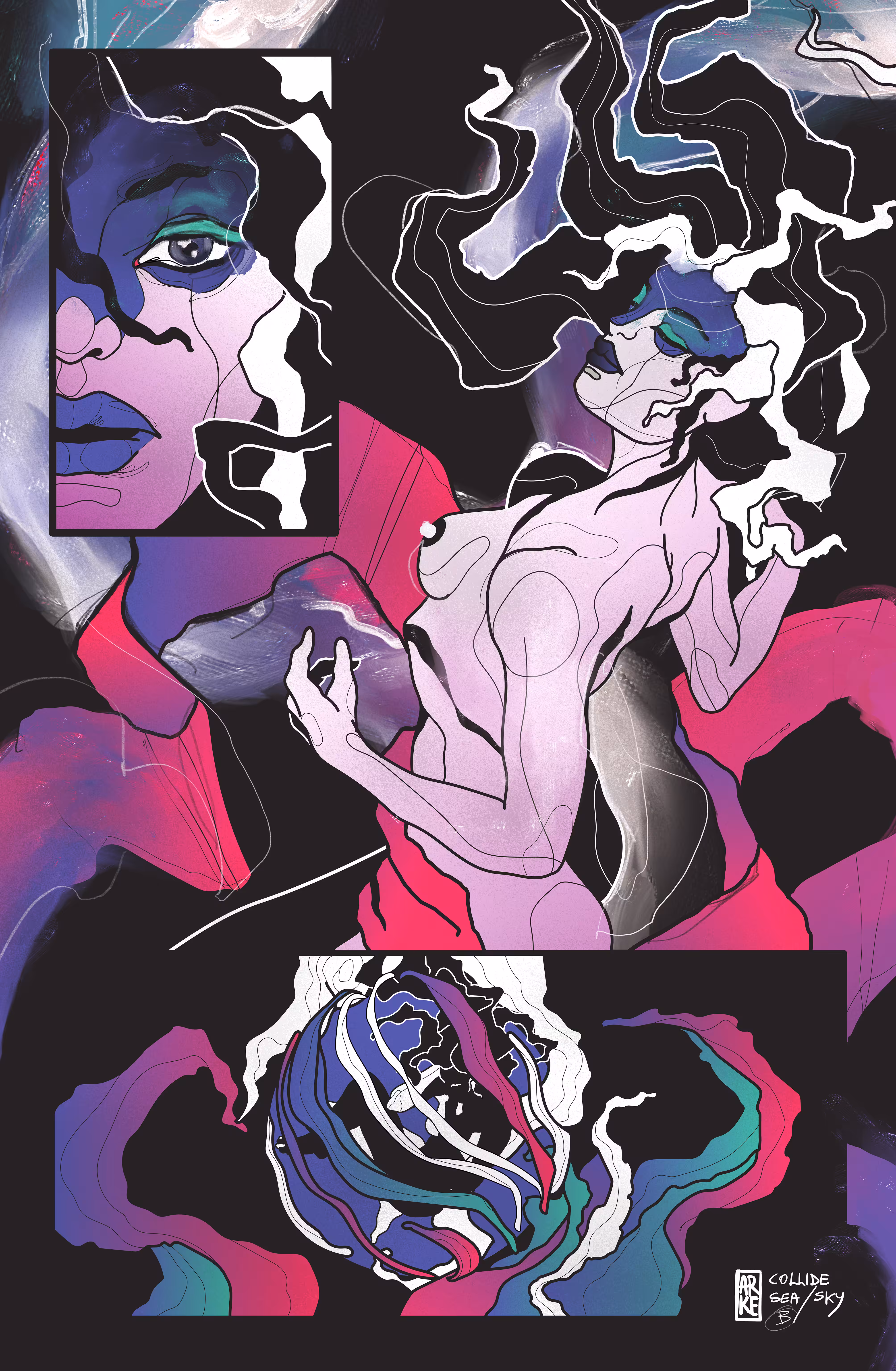 COLLIDE by Arke - Sea / Sky - B