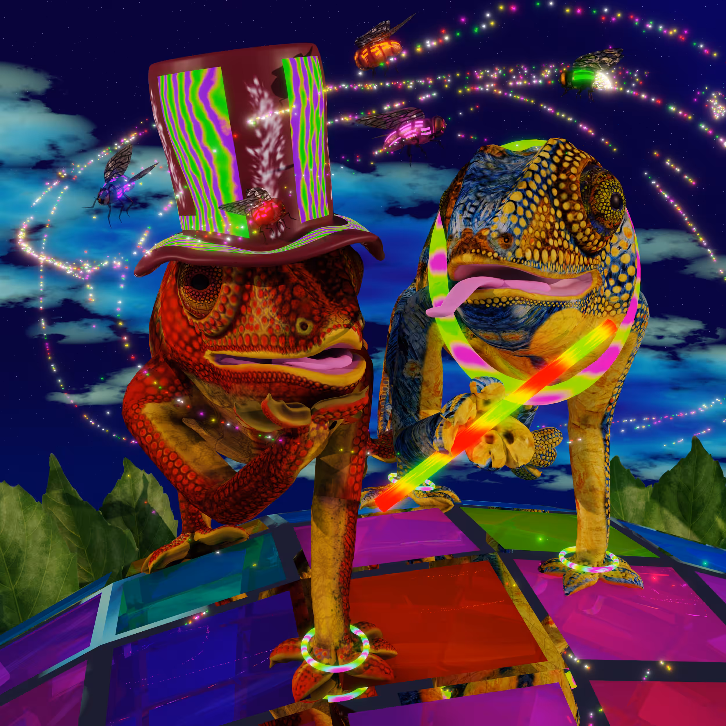 Chameleon Compadres #010