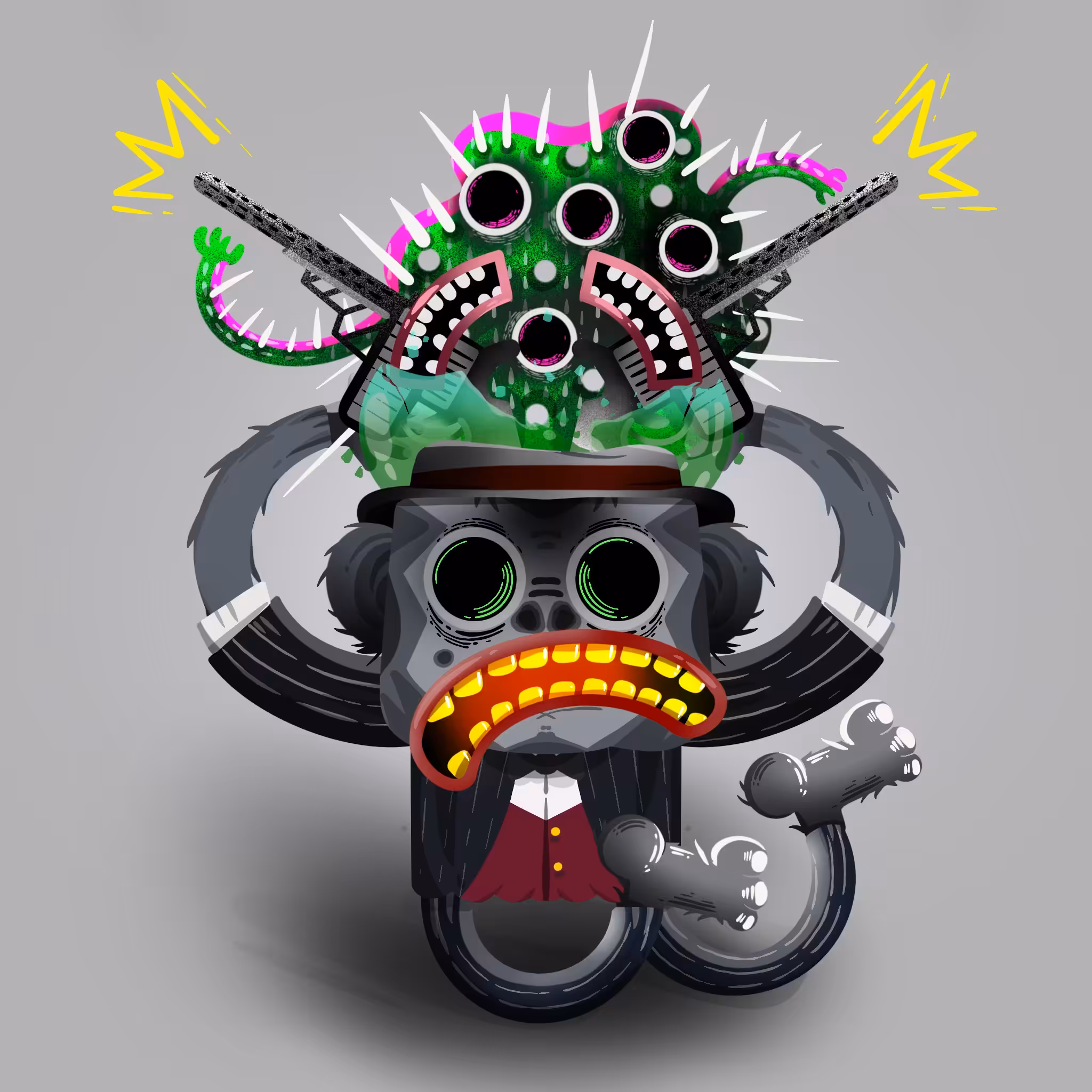 nightmare of mafia ape 023