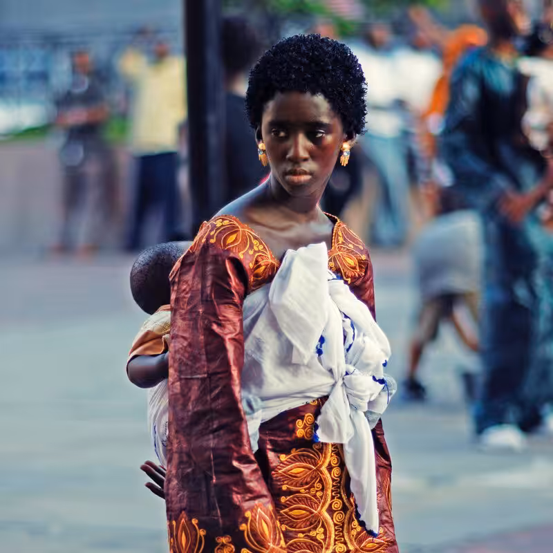 Young Mother Of Harlem