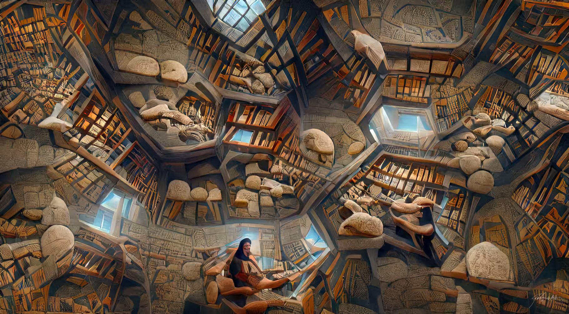 A Neolithic library