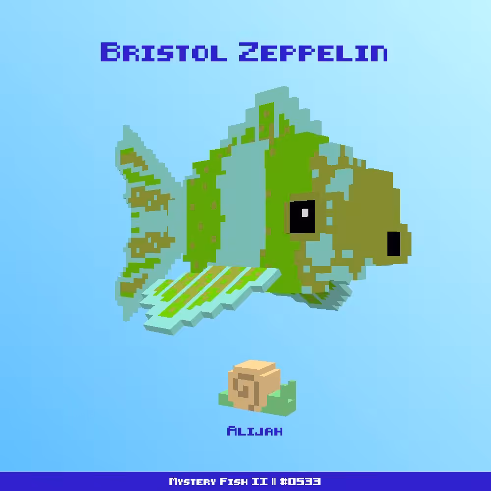Bristol Zeppelin :: Mystery Fish 0533/1000 