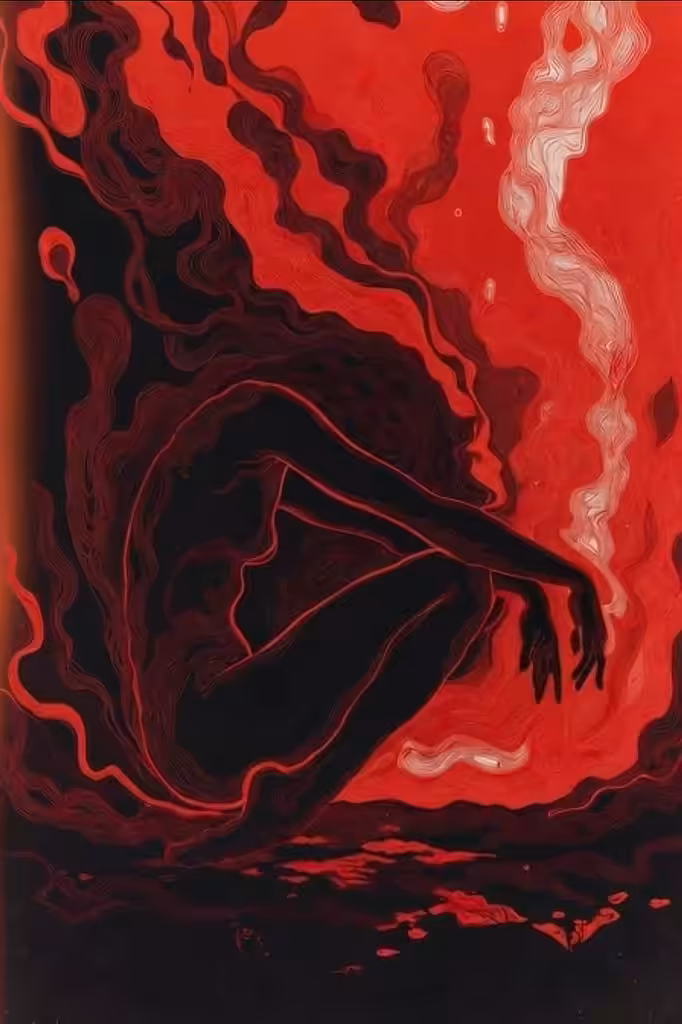 In the red cosmos