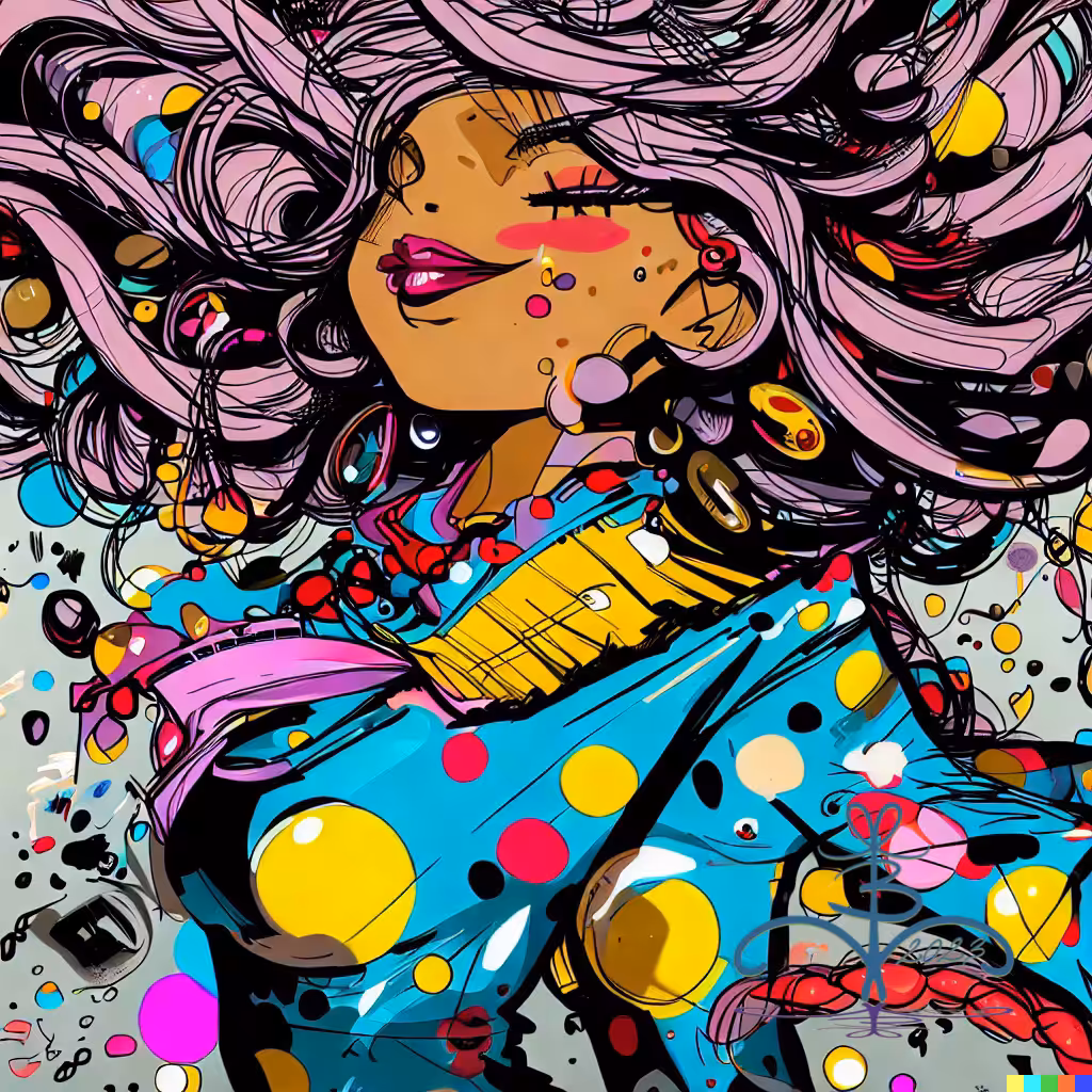 Kaleidoscopic Dreamscape: Daylight Dance