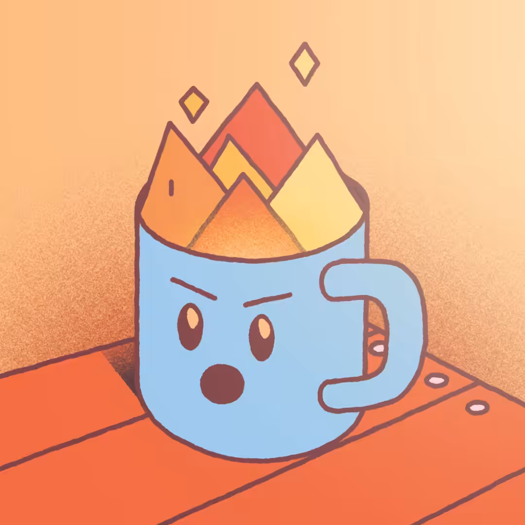 Flaming Mug