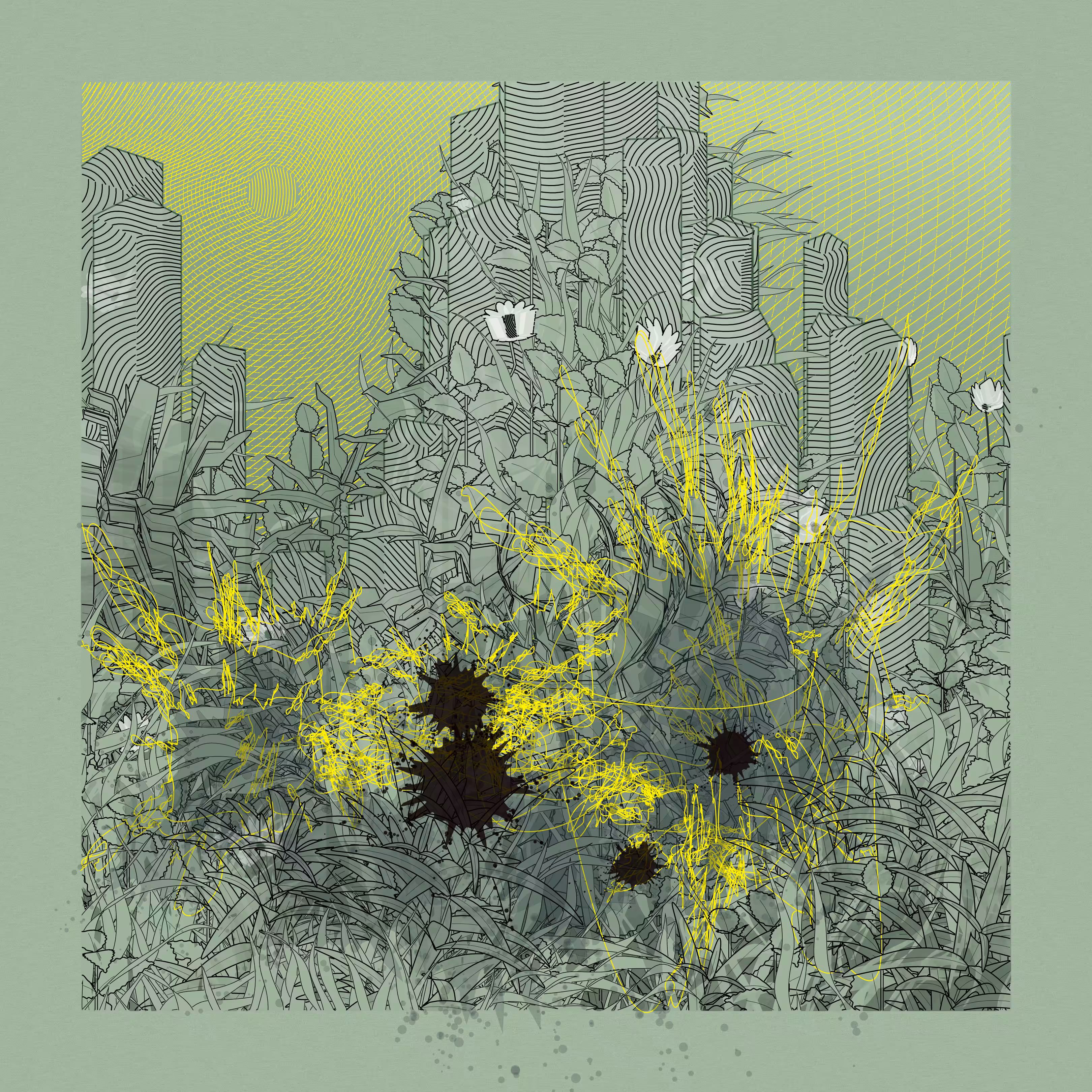 Landscape with Carbon Capture #41