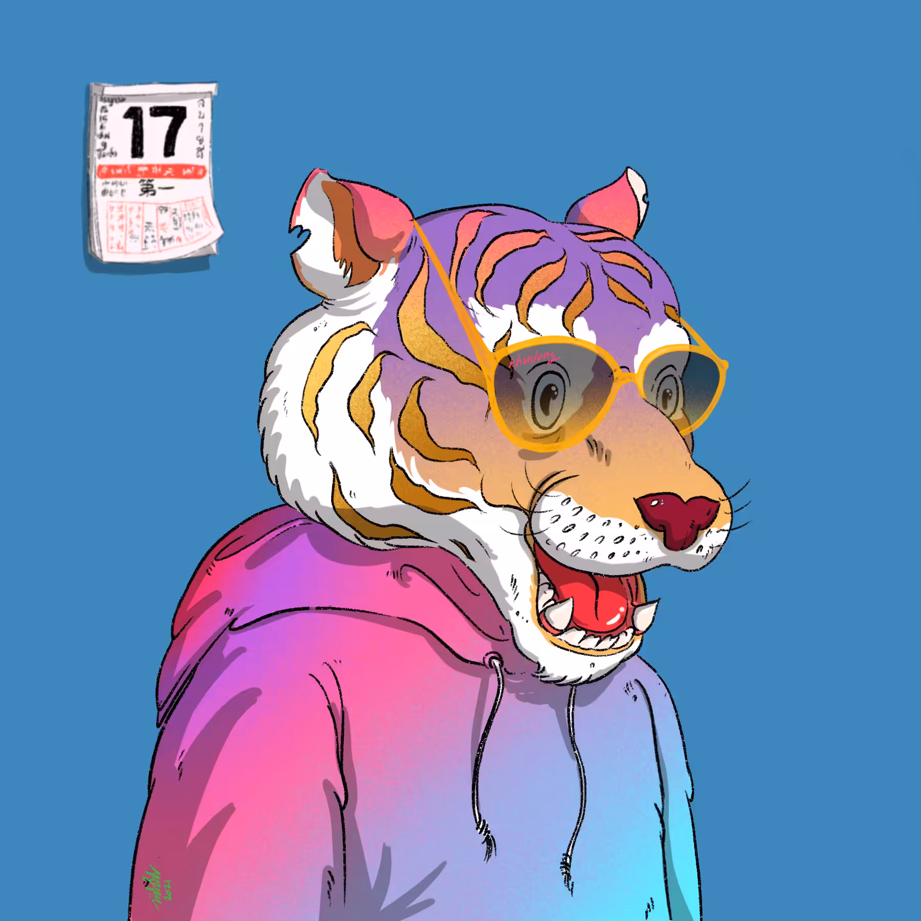 LUNGtiger say cheese