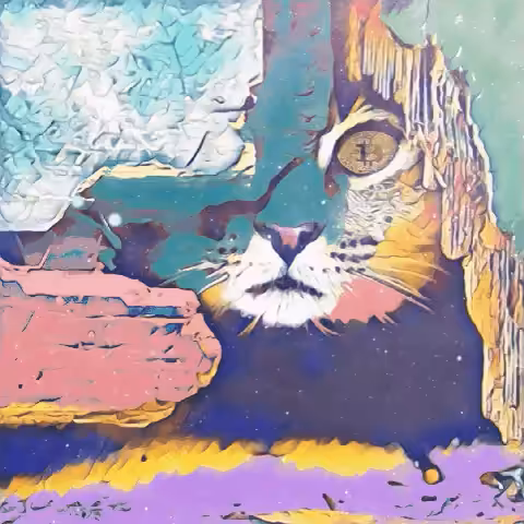 The cat of a thousand colors