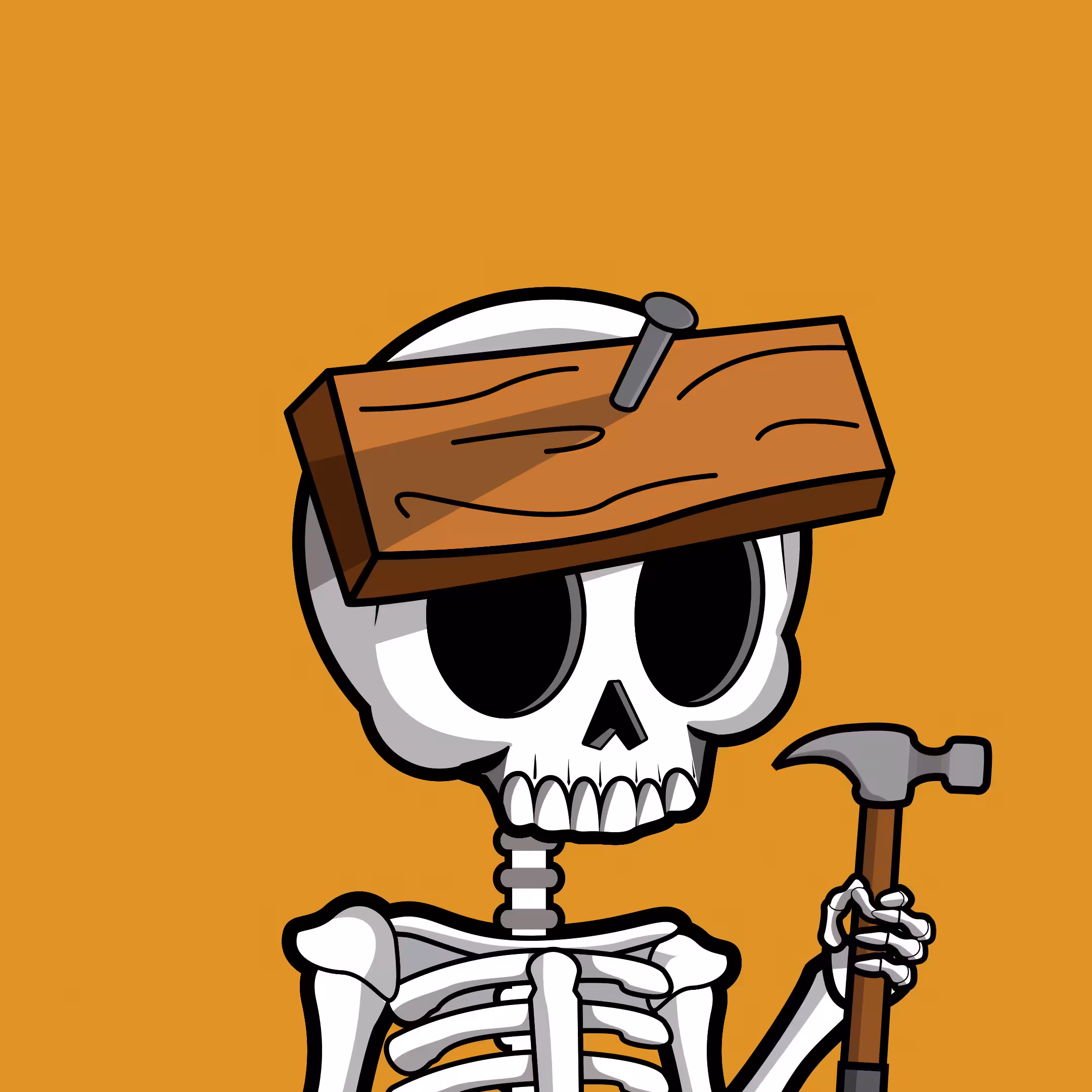 Edgar The Skeleton - Patrick #92